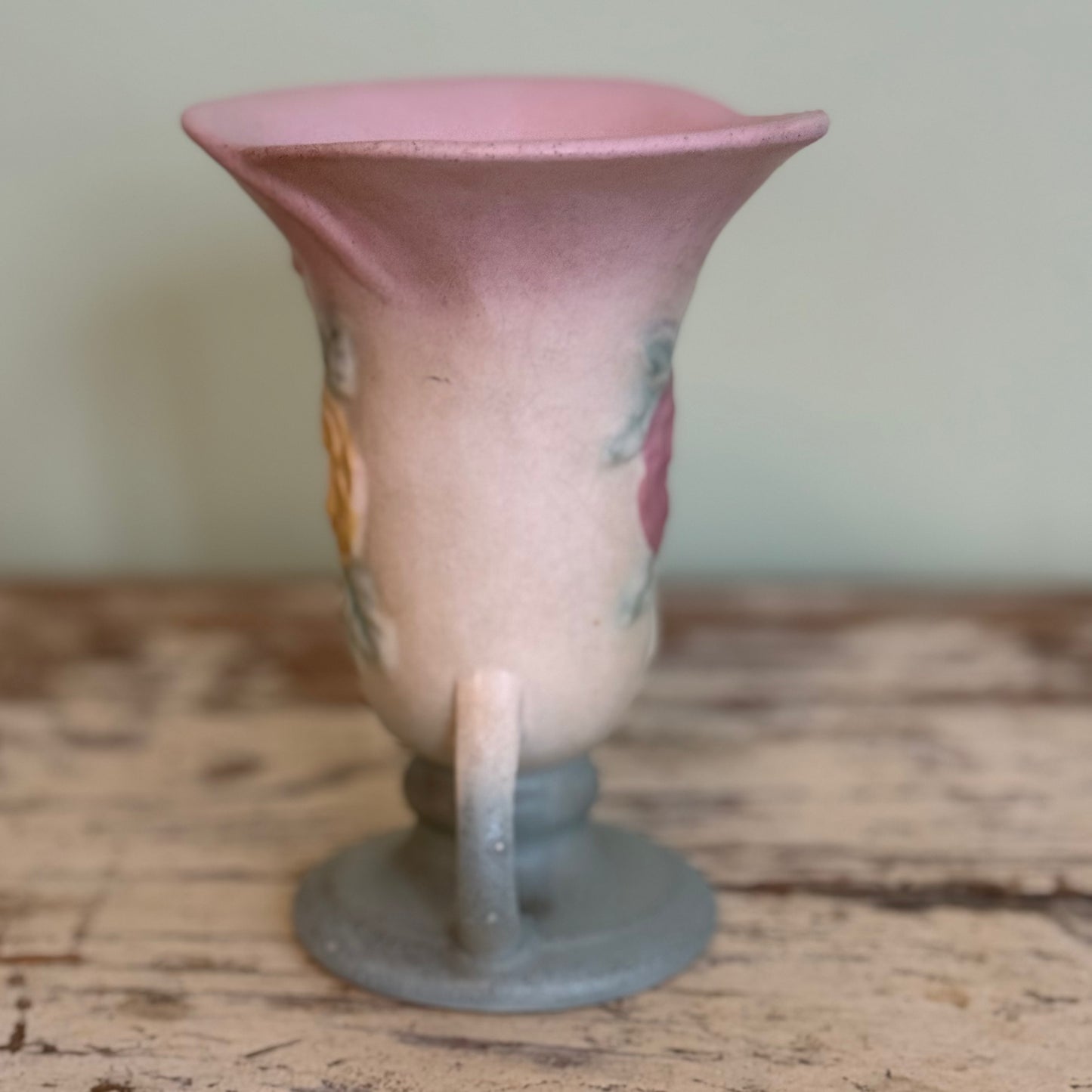 Hull Pottery Open Rose Vase
