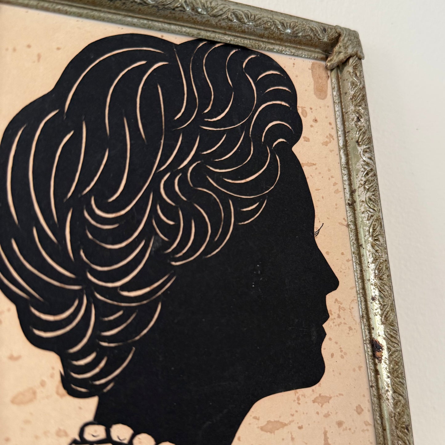 Vintage Silhouette of Bernice