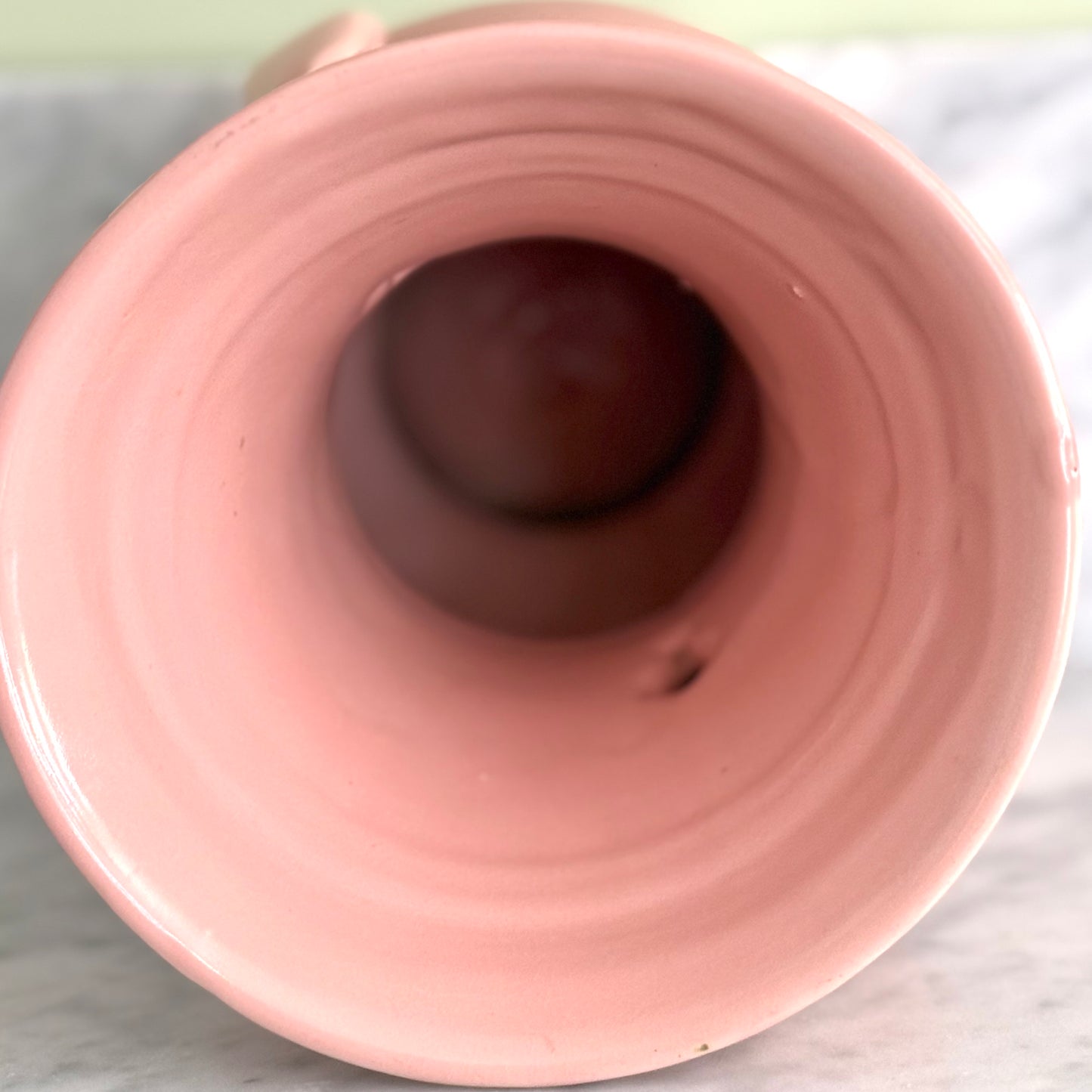 Abingdon Rose Pink Art Deco Vase