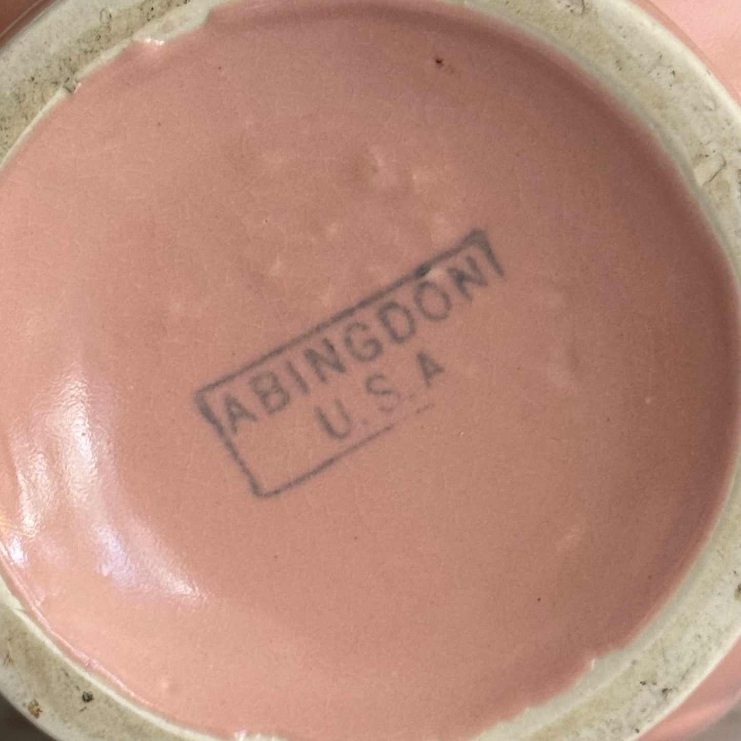 Abingdon Rose Pink Art Deco Vase