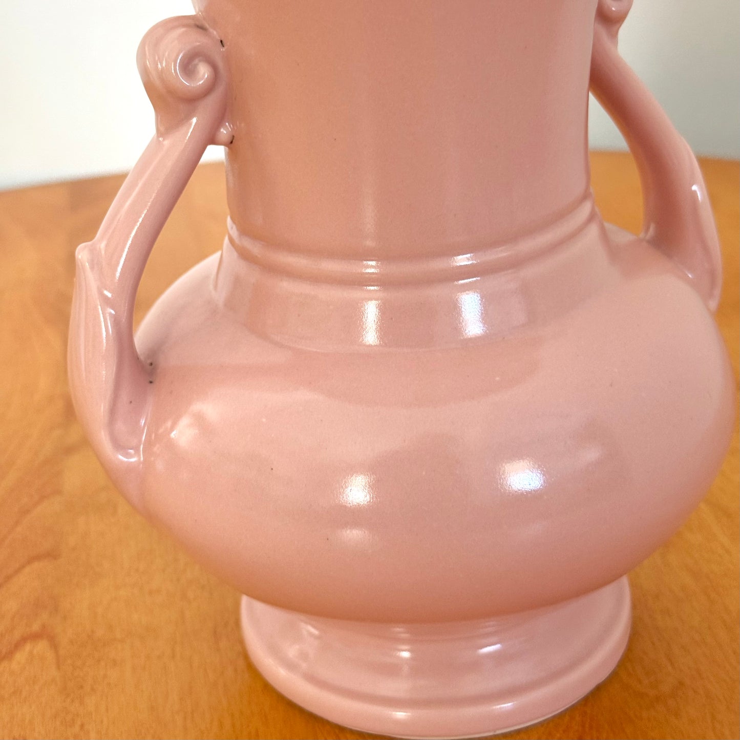 Abingdon Rose Pink Art Deco Vase