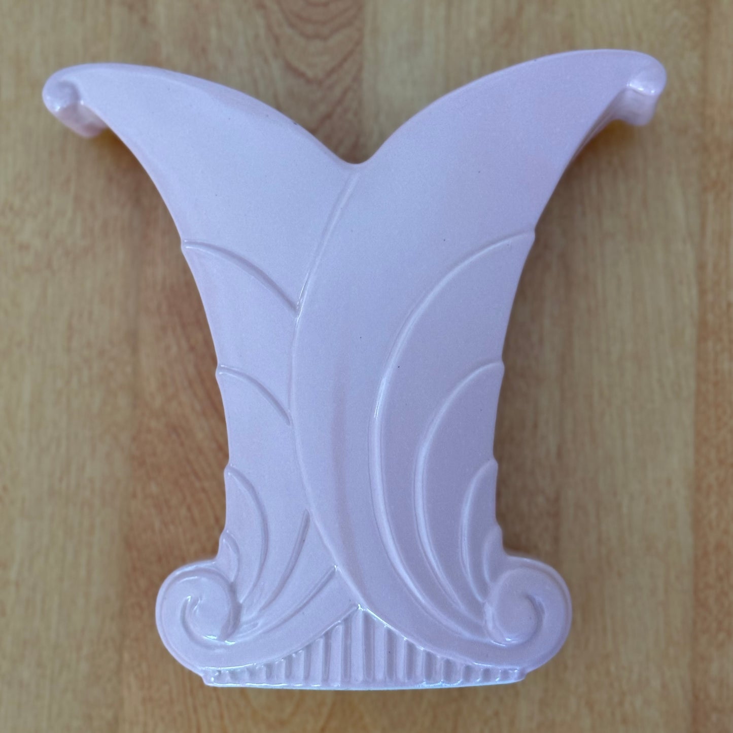 Abingdon Blush Pink Art Deco Vase