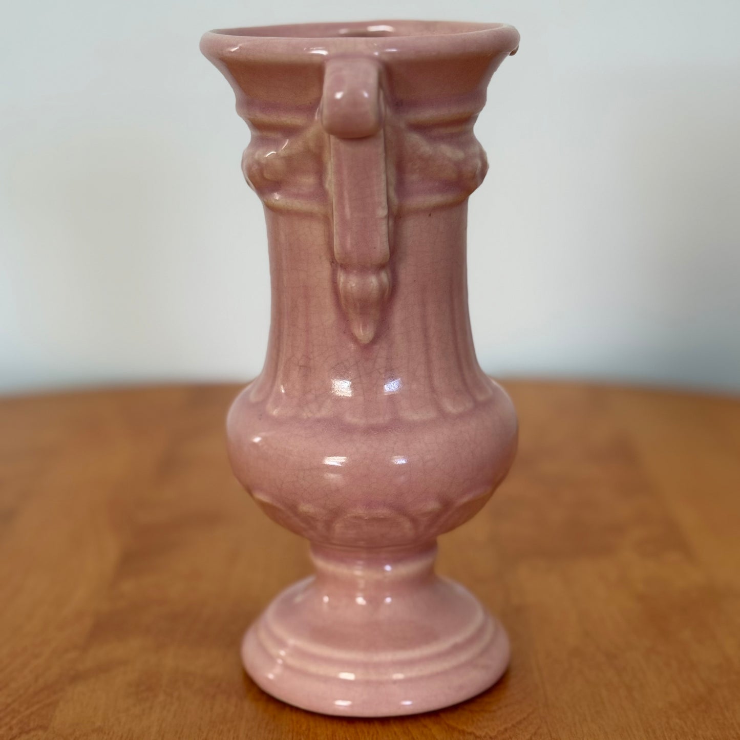Vintage USA Pink Vase