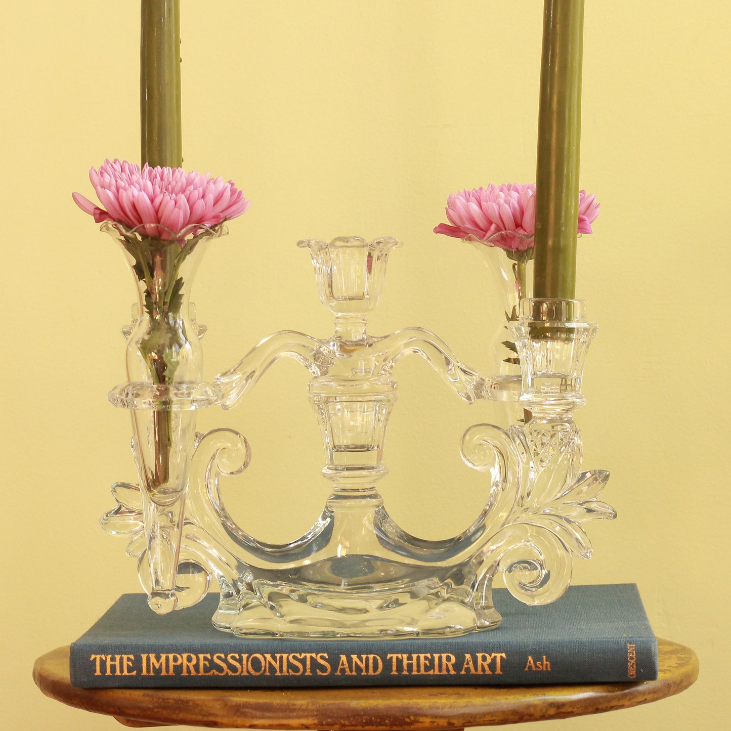 Vintage Candelabra Candle Holder Set with Epergne