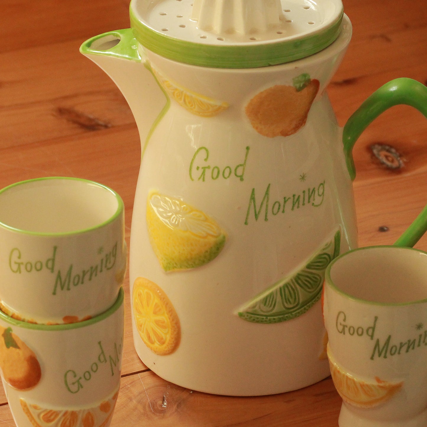 Vintage Napcoware Good Morning Set