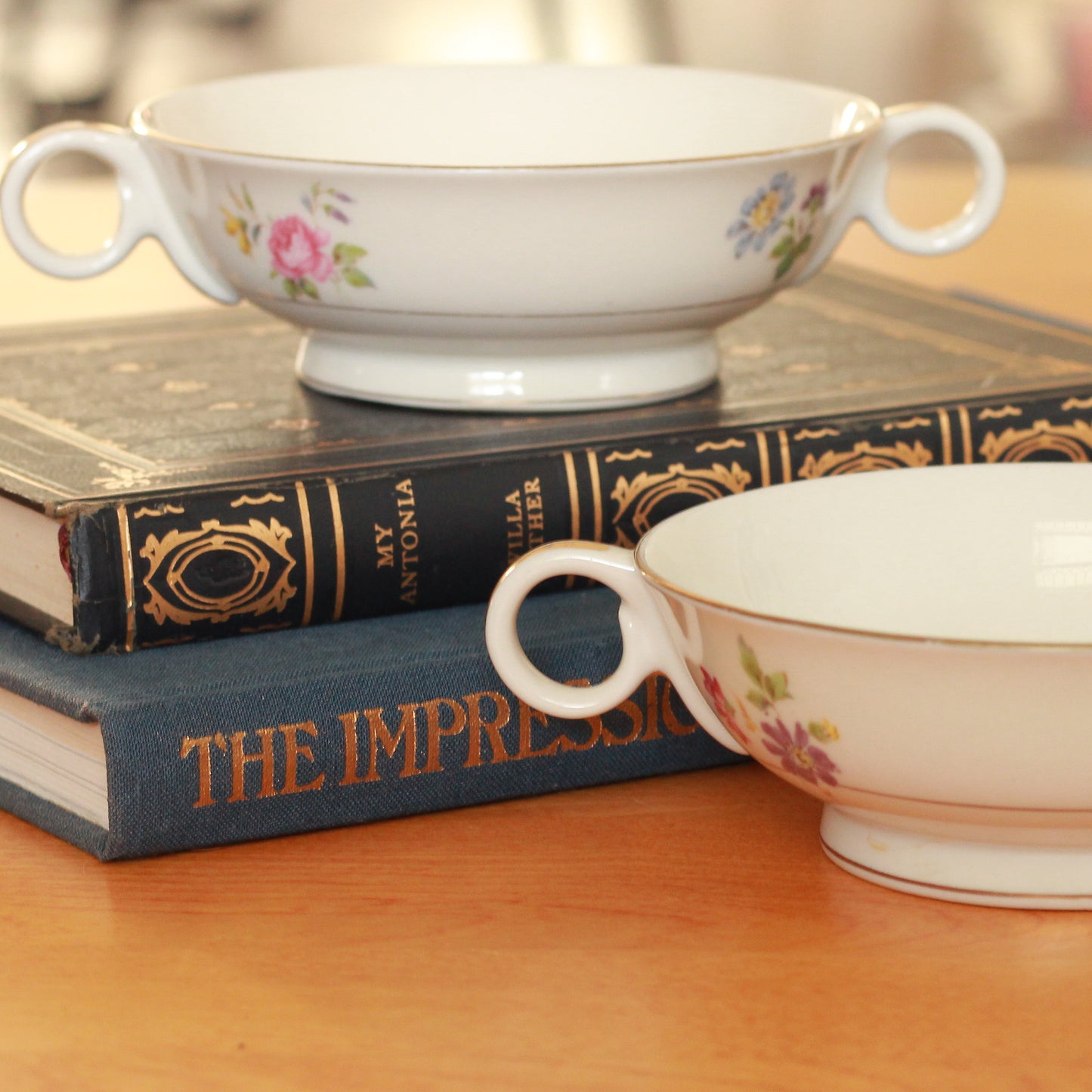 Vintage Haviland Pasadena Two-Handled Bowls