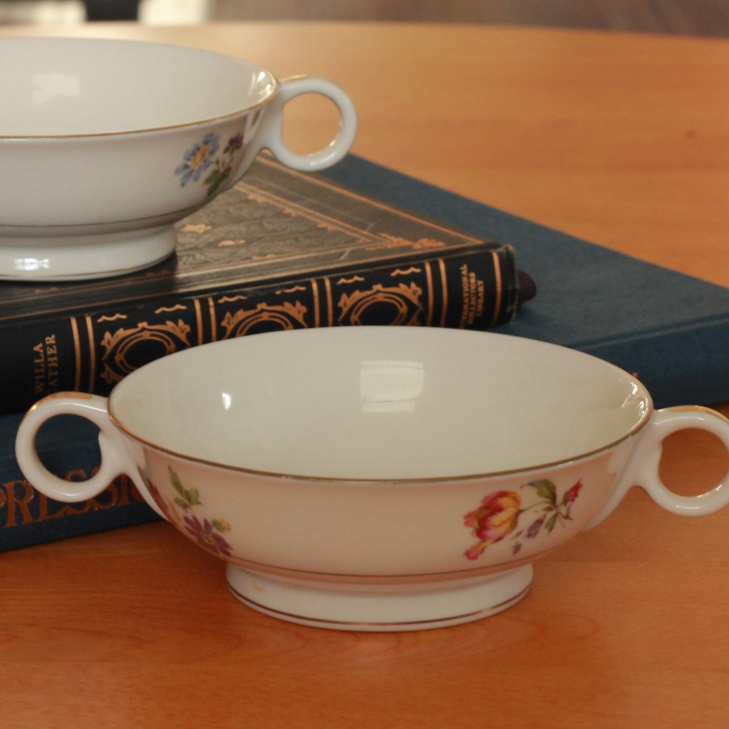 Vintage Haviland Pasadena Two-Handled Bowls