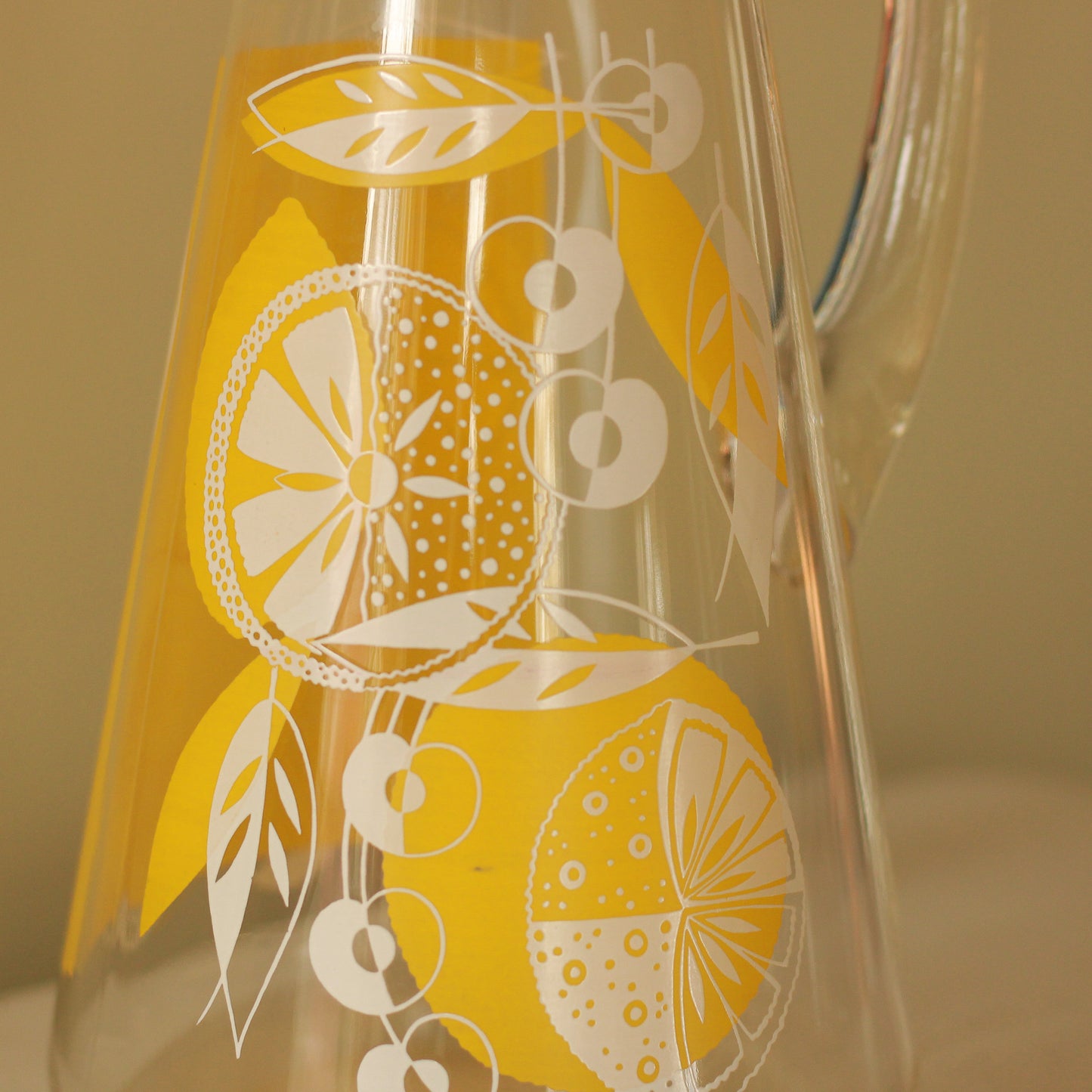 Vintage Juice Carafe & Glasses