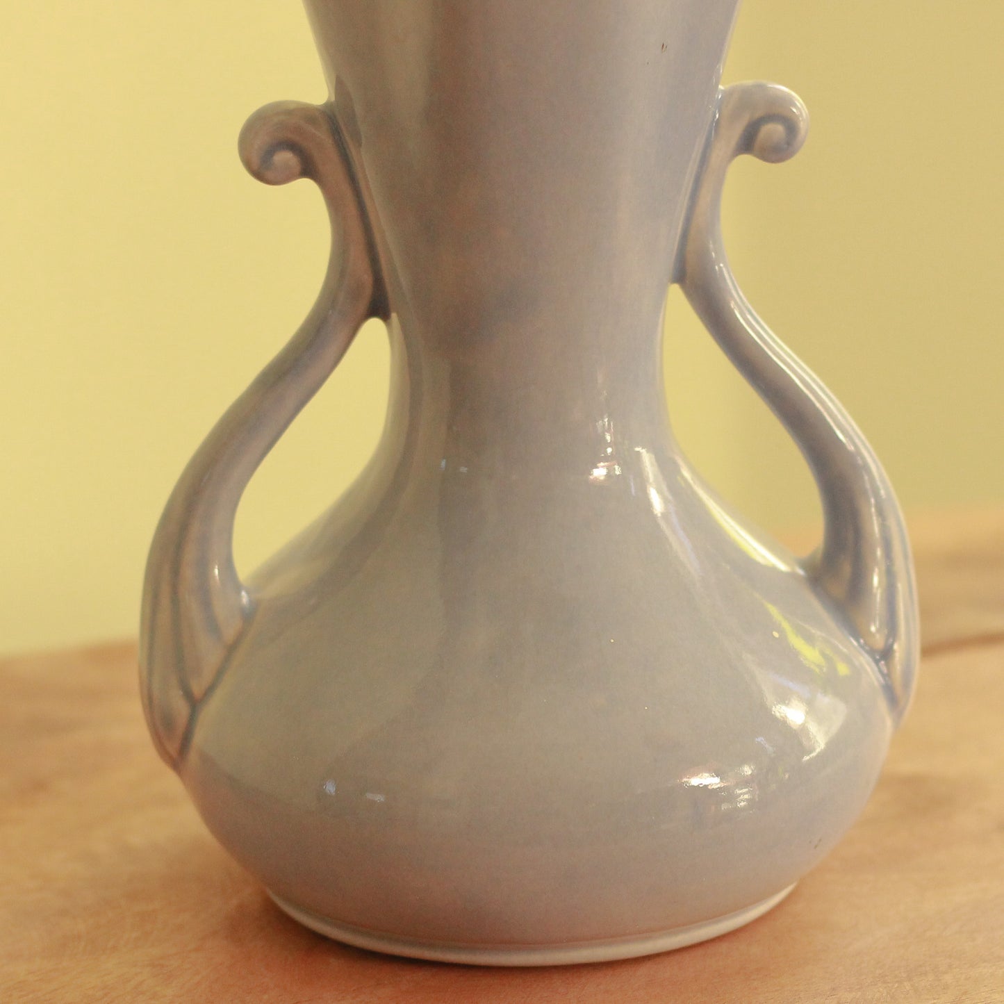 Vintage Red Wing Blue + Pink Vase