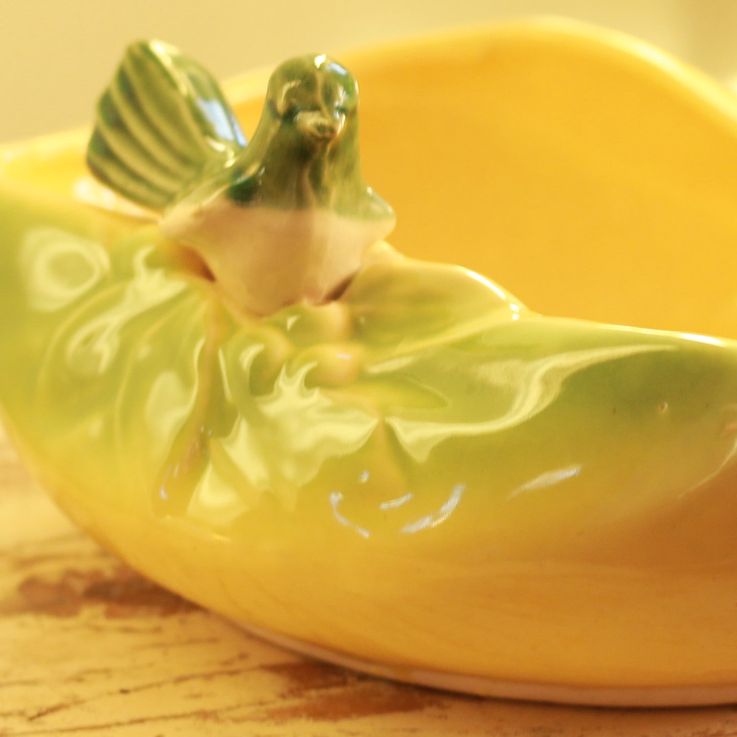 Vintage McCoy Bird Bath Oval Planter