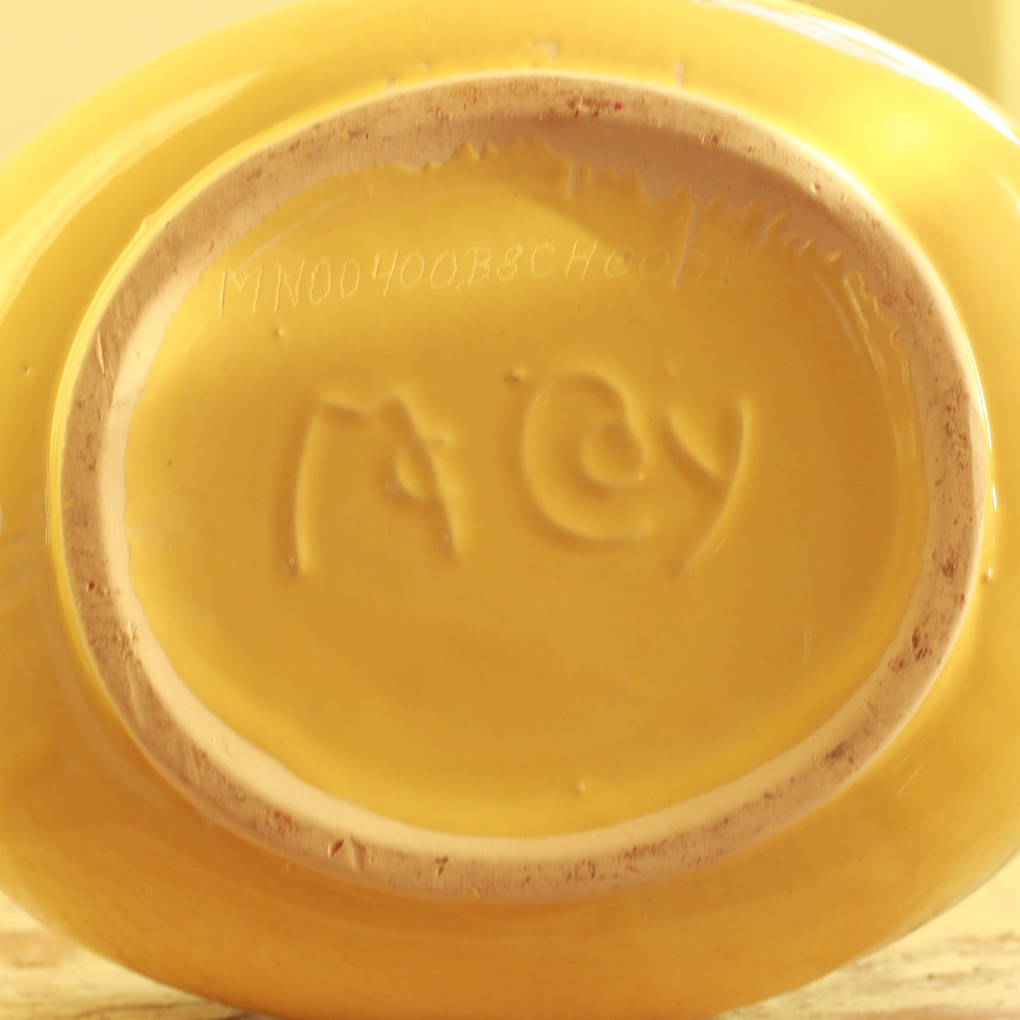 Vintage McCoy Bird Bath Oval Planter