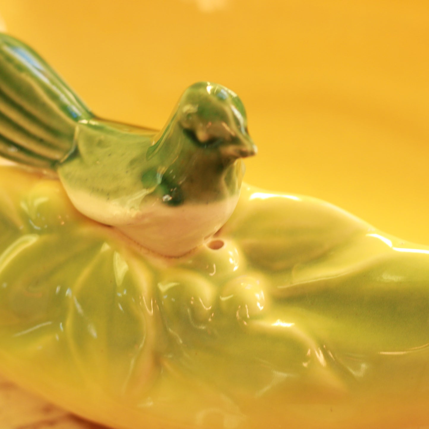 Vintage McCoy Bird Bath Oval Planter