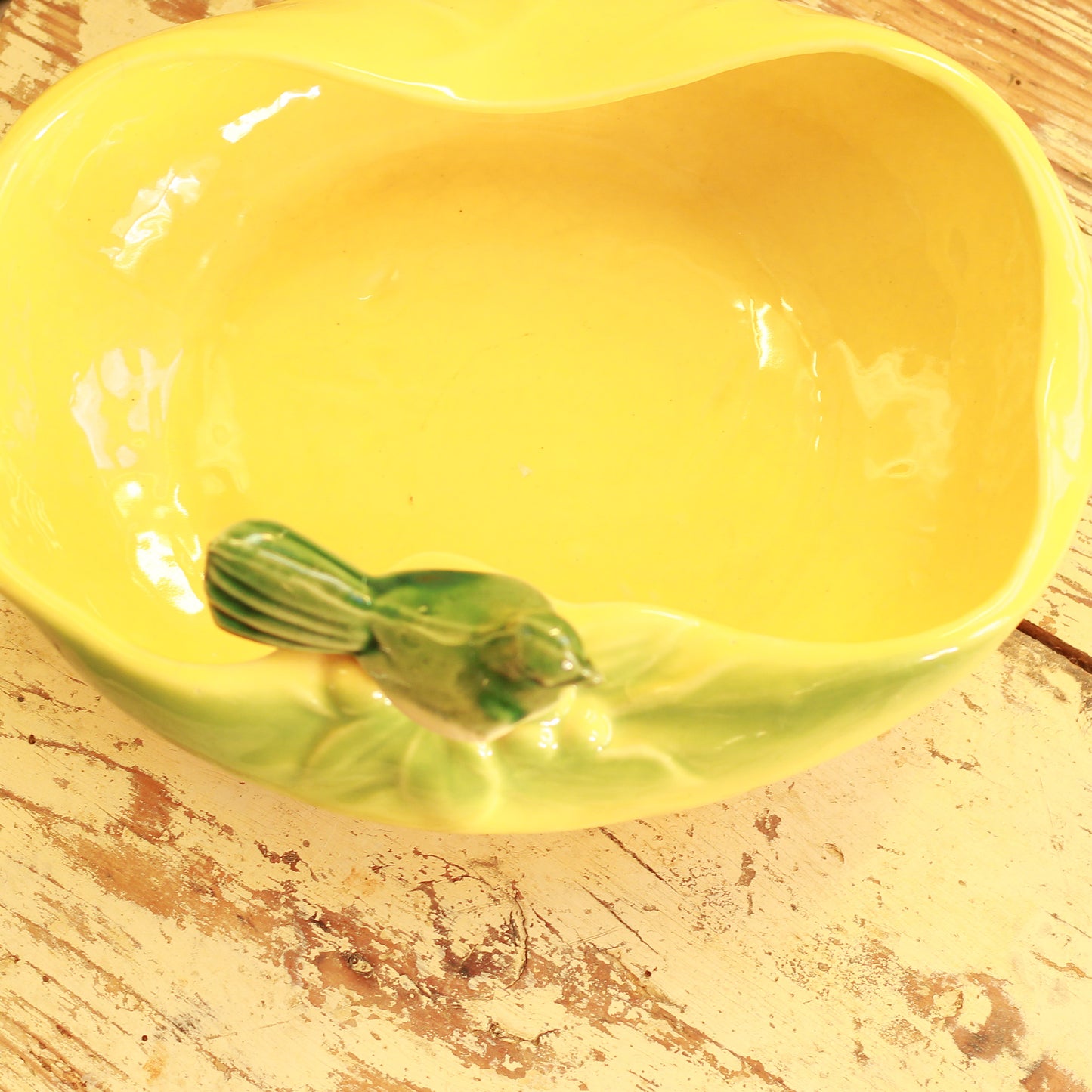 Vintage McCoy Bird Bath Oval Planter