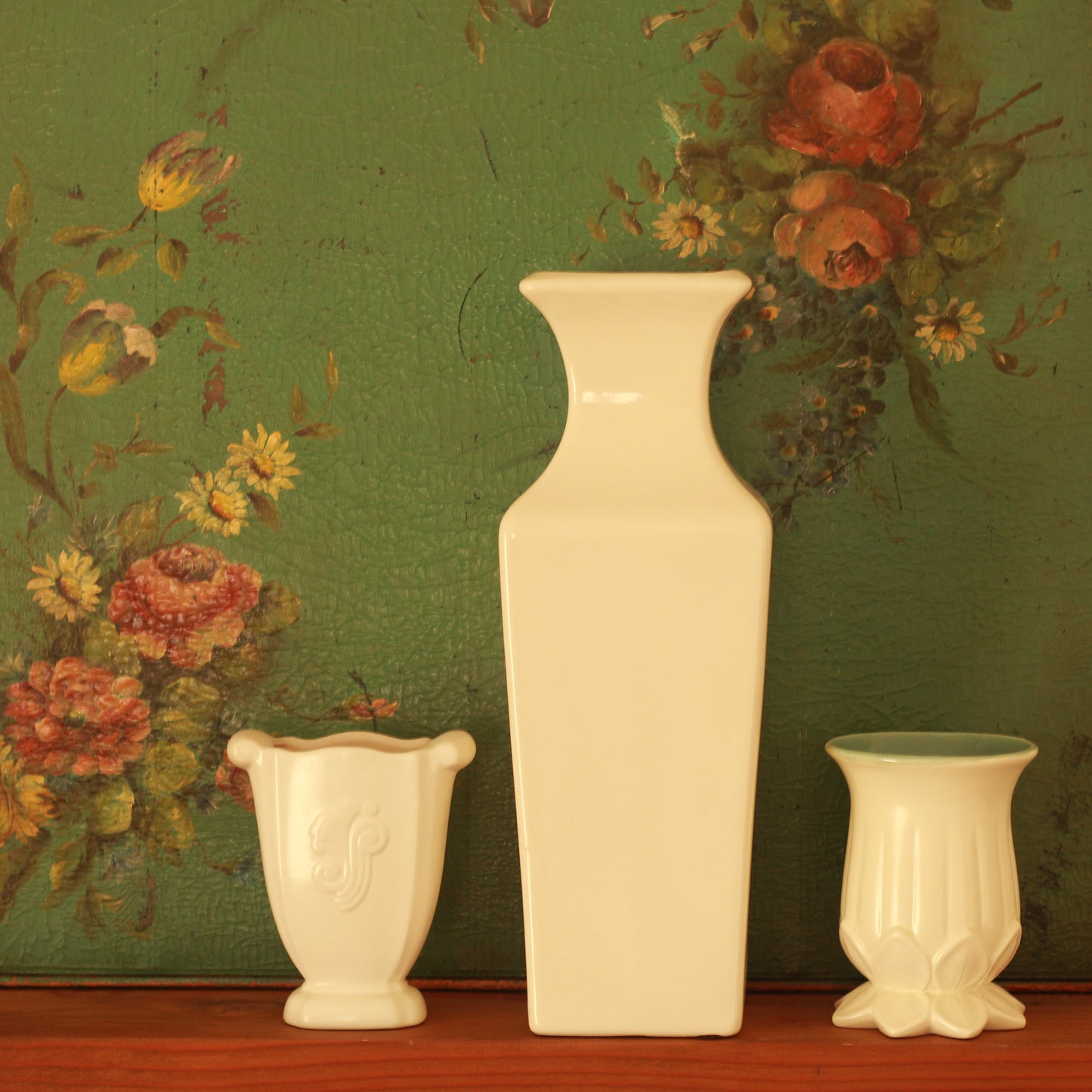 Vintage Haeger Ivory Vase