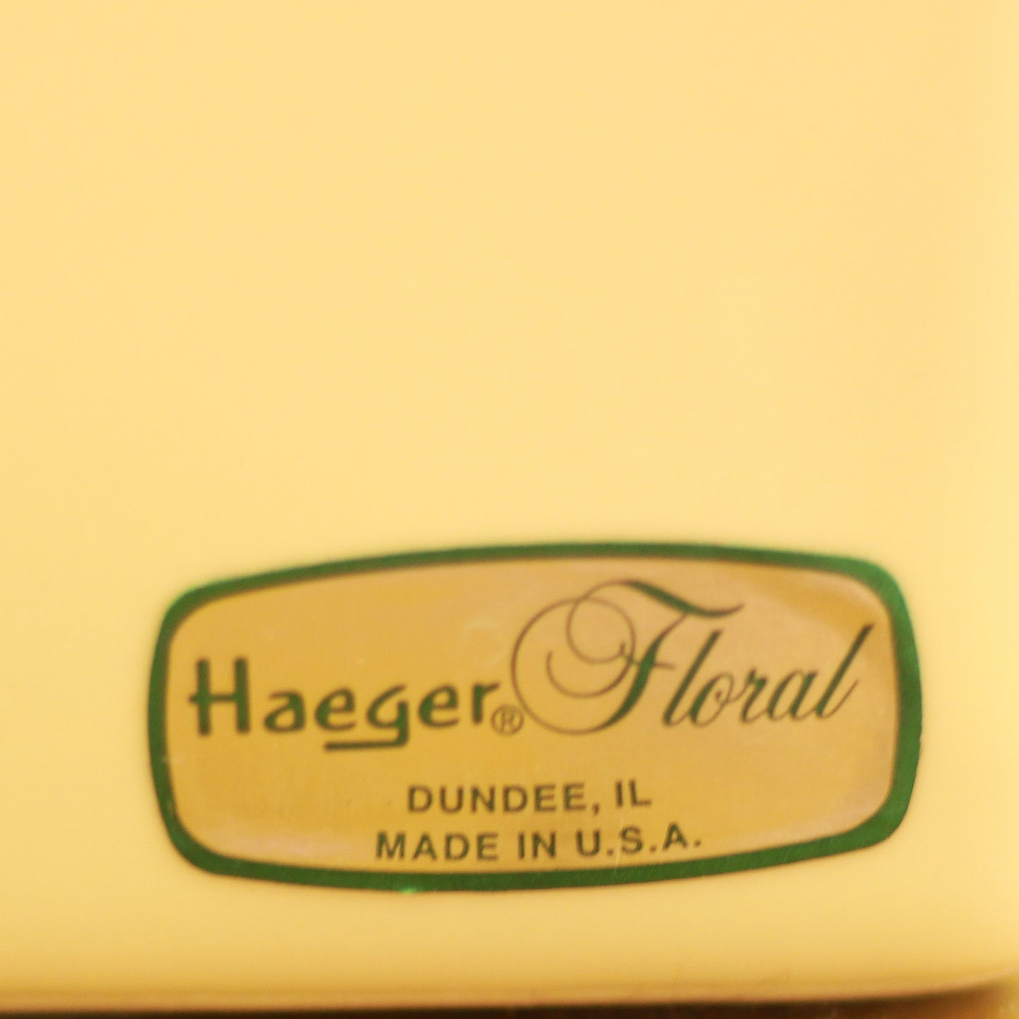 Vintage Haeger Ivory Vase