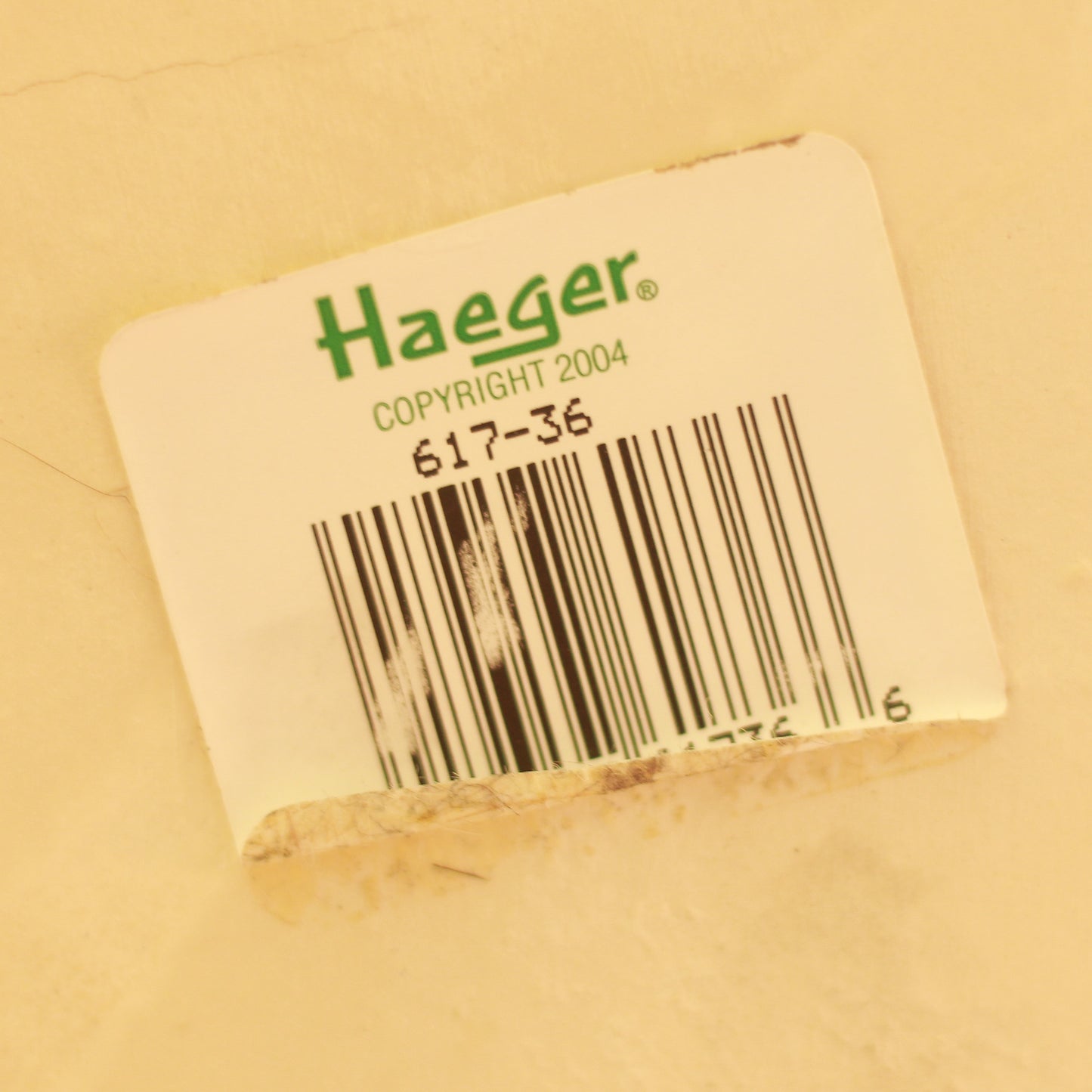 Vintage Haeger Ivory Vase