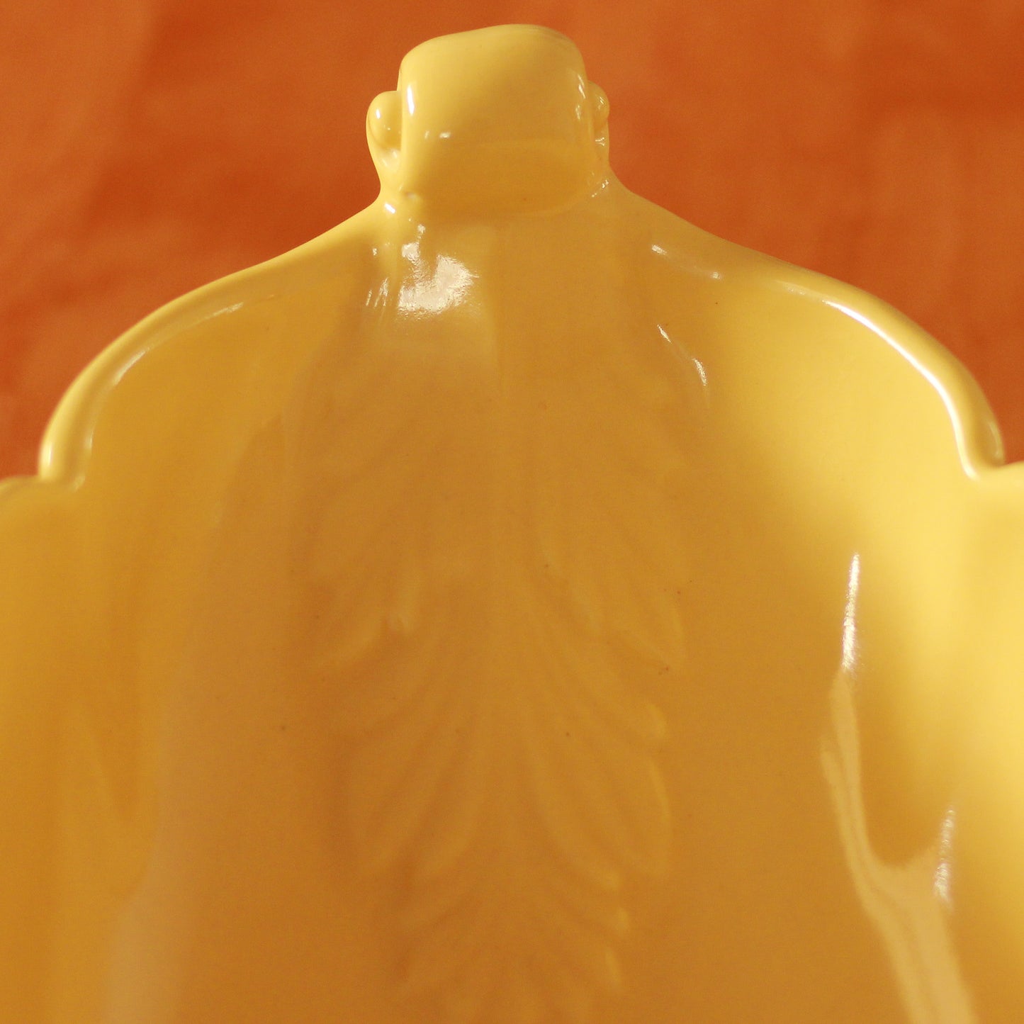 Vintage Abingdon XLarge Yellow Bowl