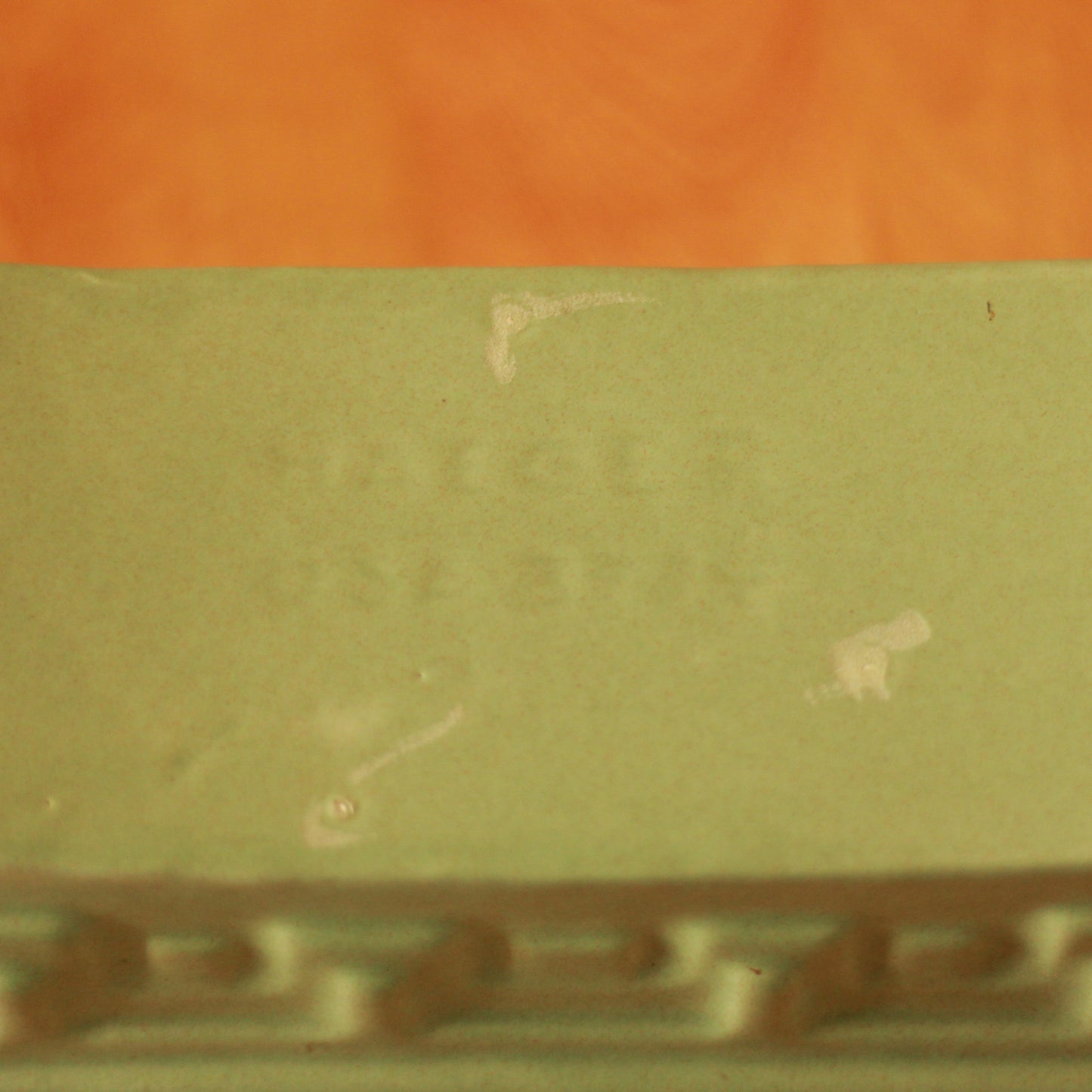 Vintage Haeger Art Deco Green Planter