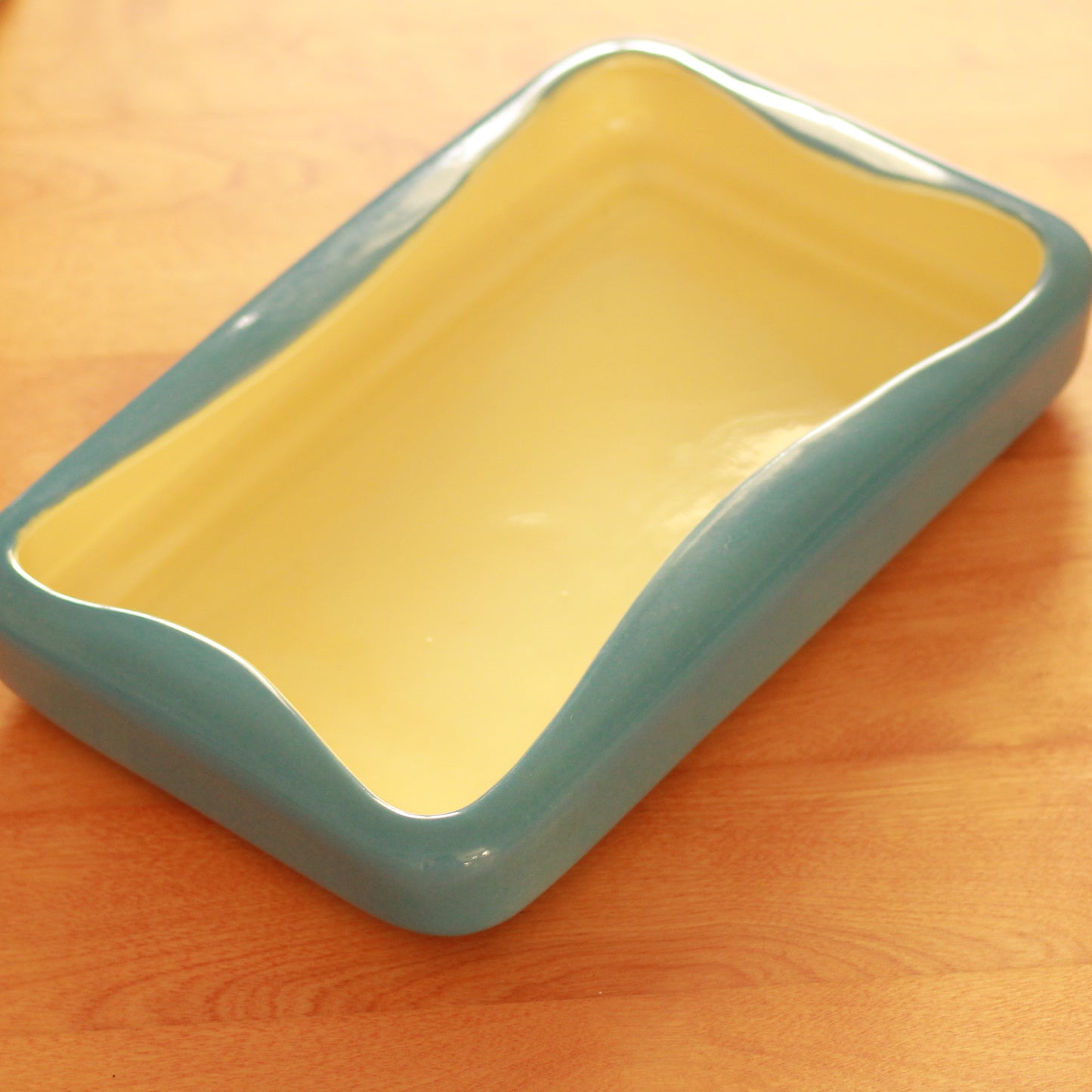 Vintage Red Wing Rectangle Bowl