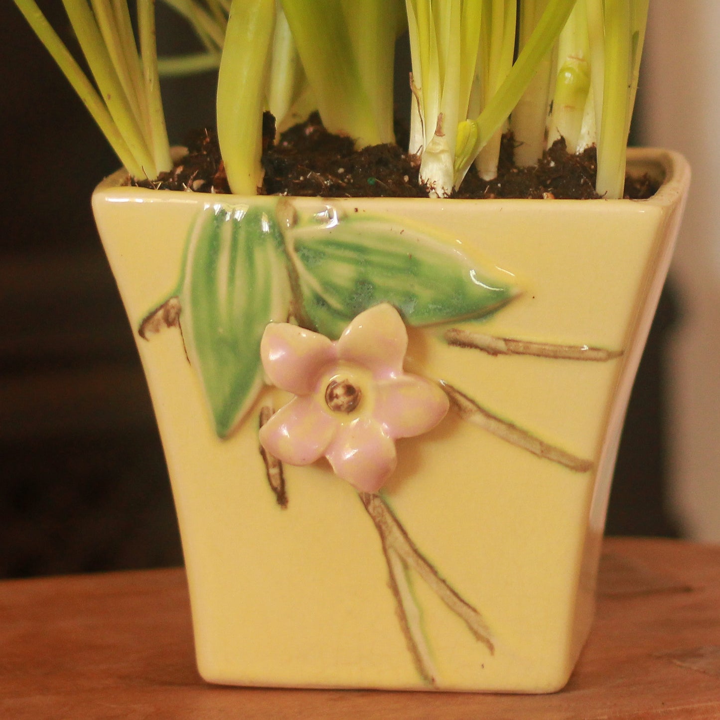 Vintage McCoy Pottery Blossom Flared Planter