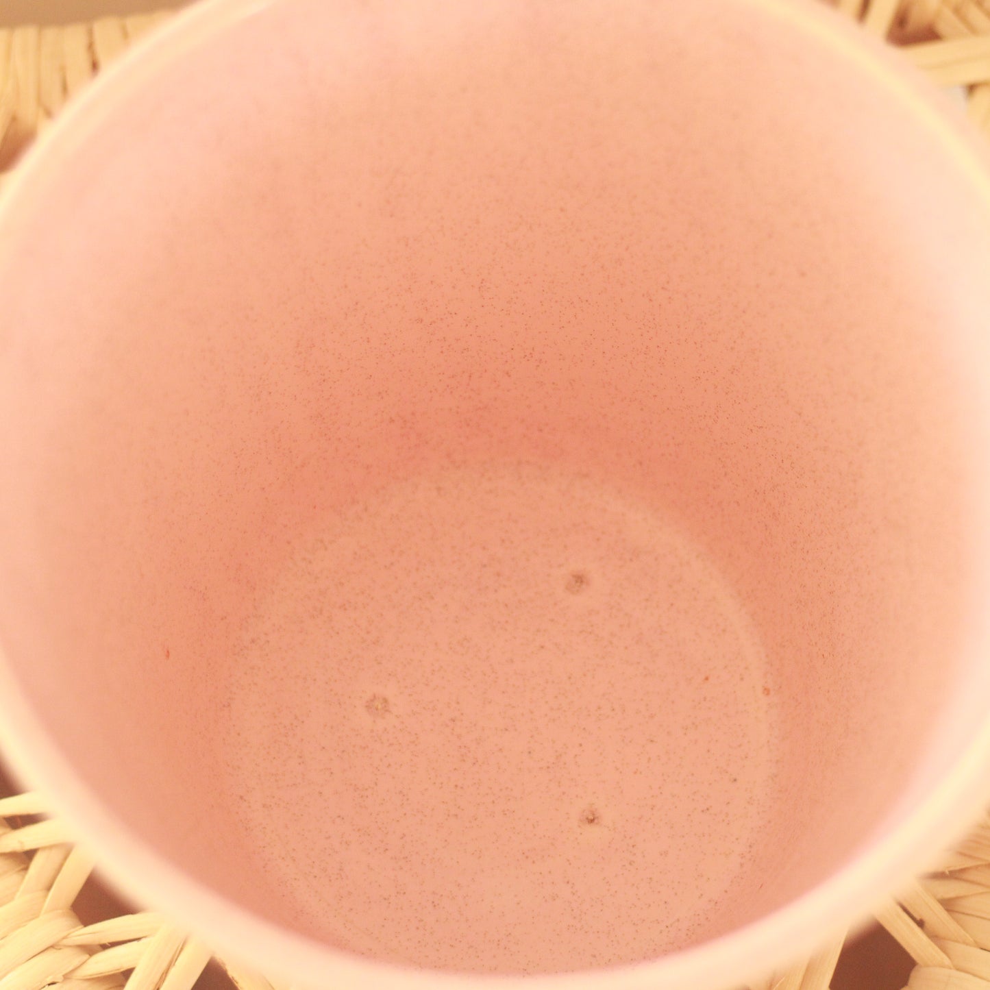 MCM Pink Speckled Planter