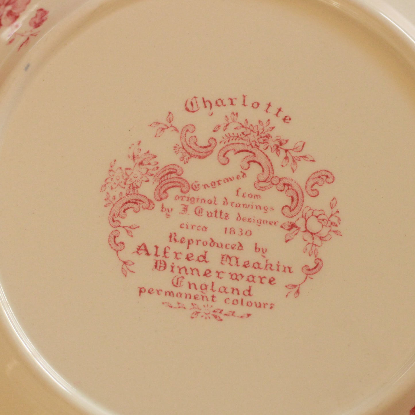 Vintage Alfred Meakin Charlotte Serving Bowl