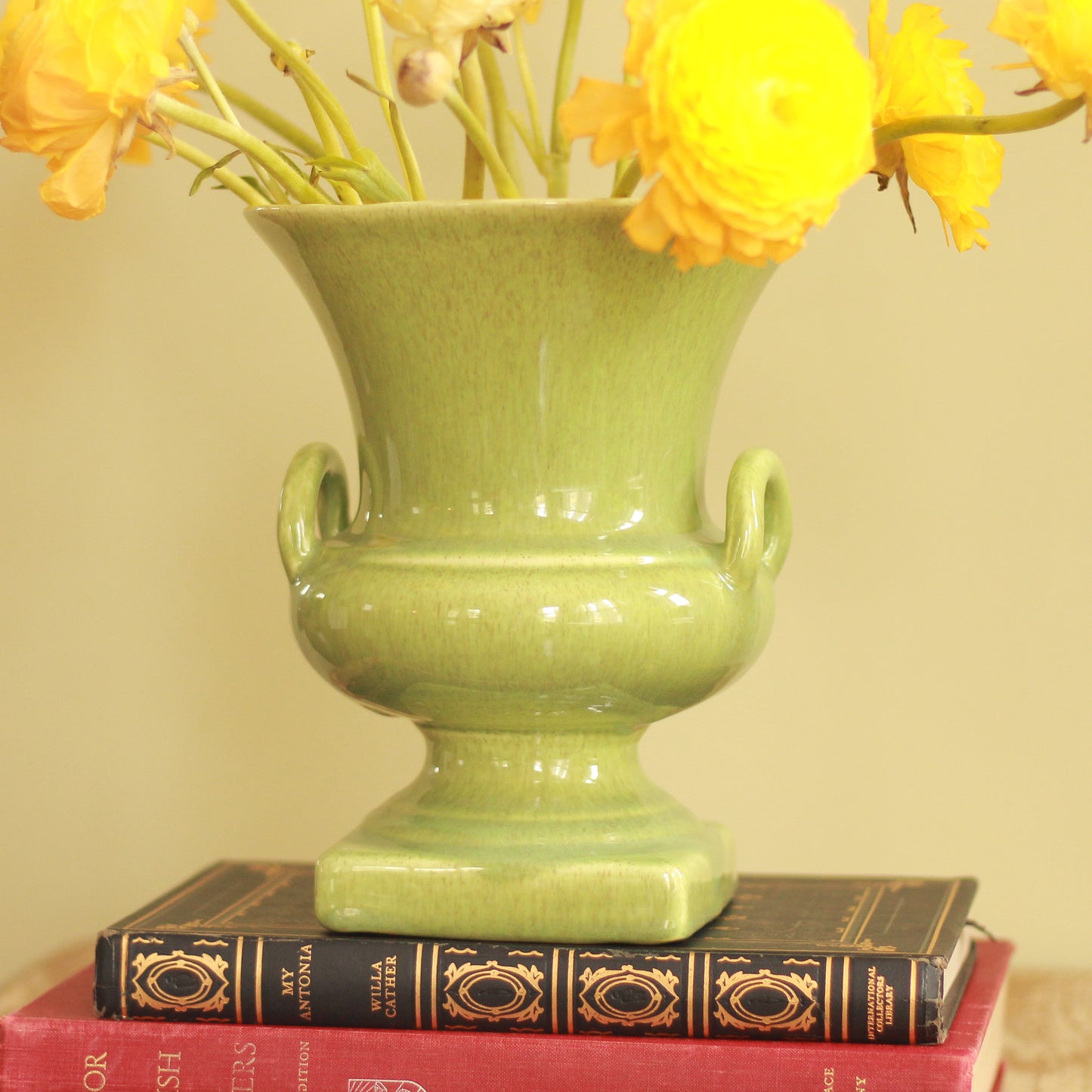 Vintage Red Wing 871 Urn Shaped Vase