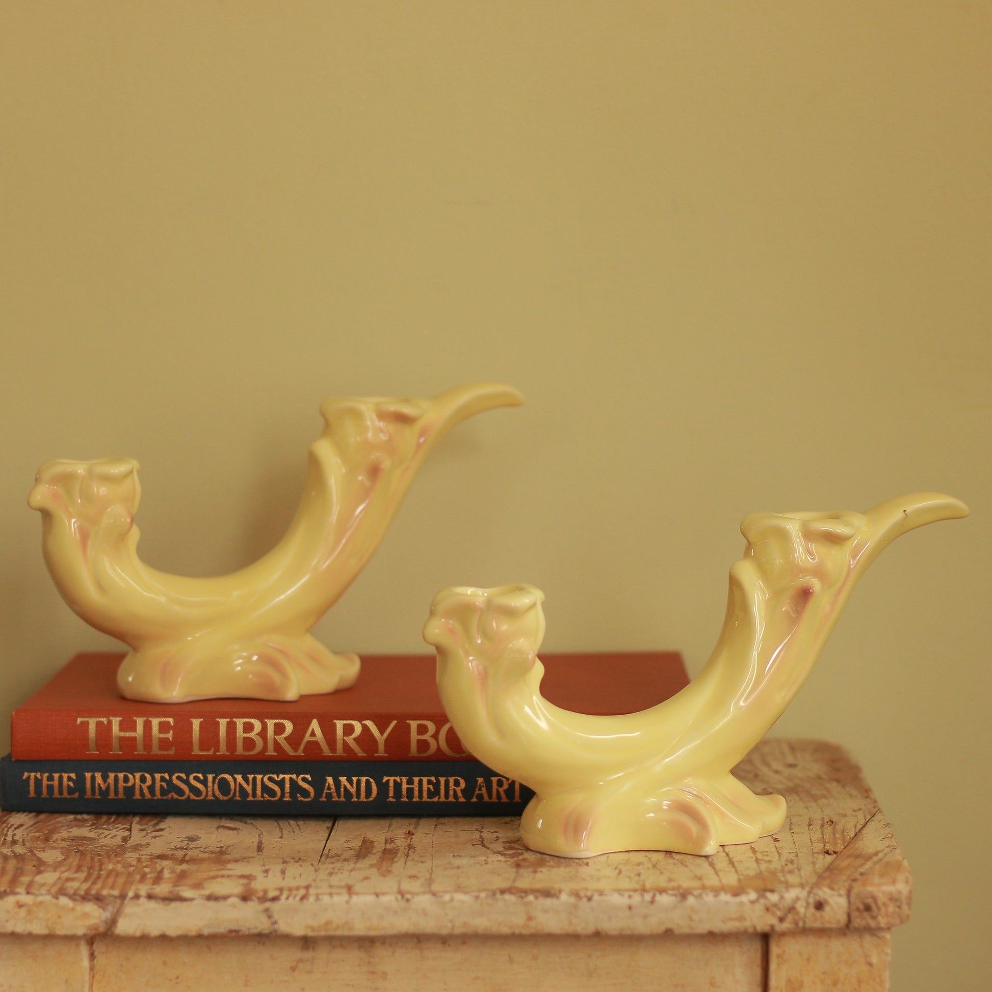 Vintage Roselane Pasadena Candlestick Pair