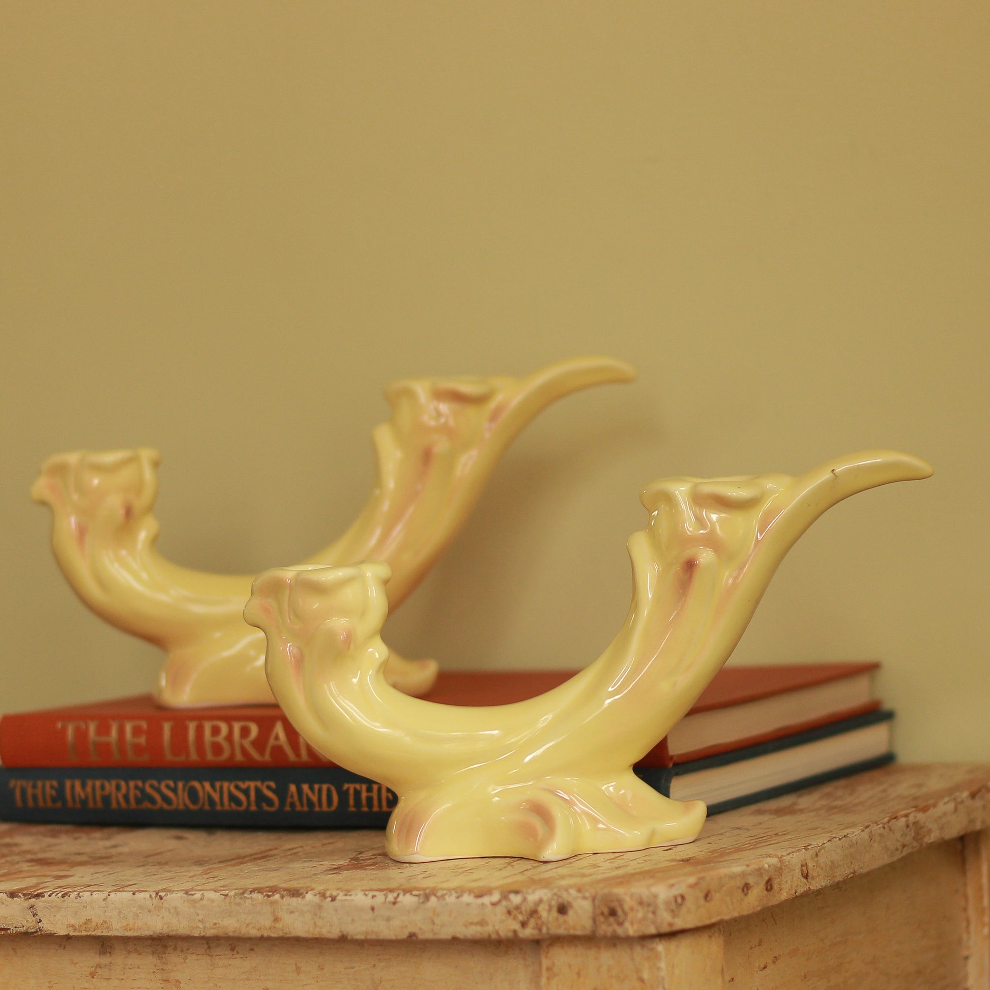 Vintage Roselane Pasadena Candlestick Pair