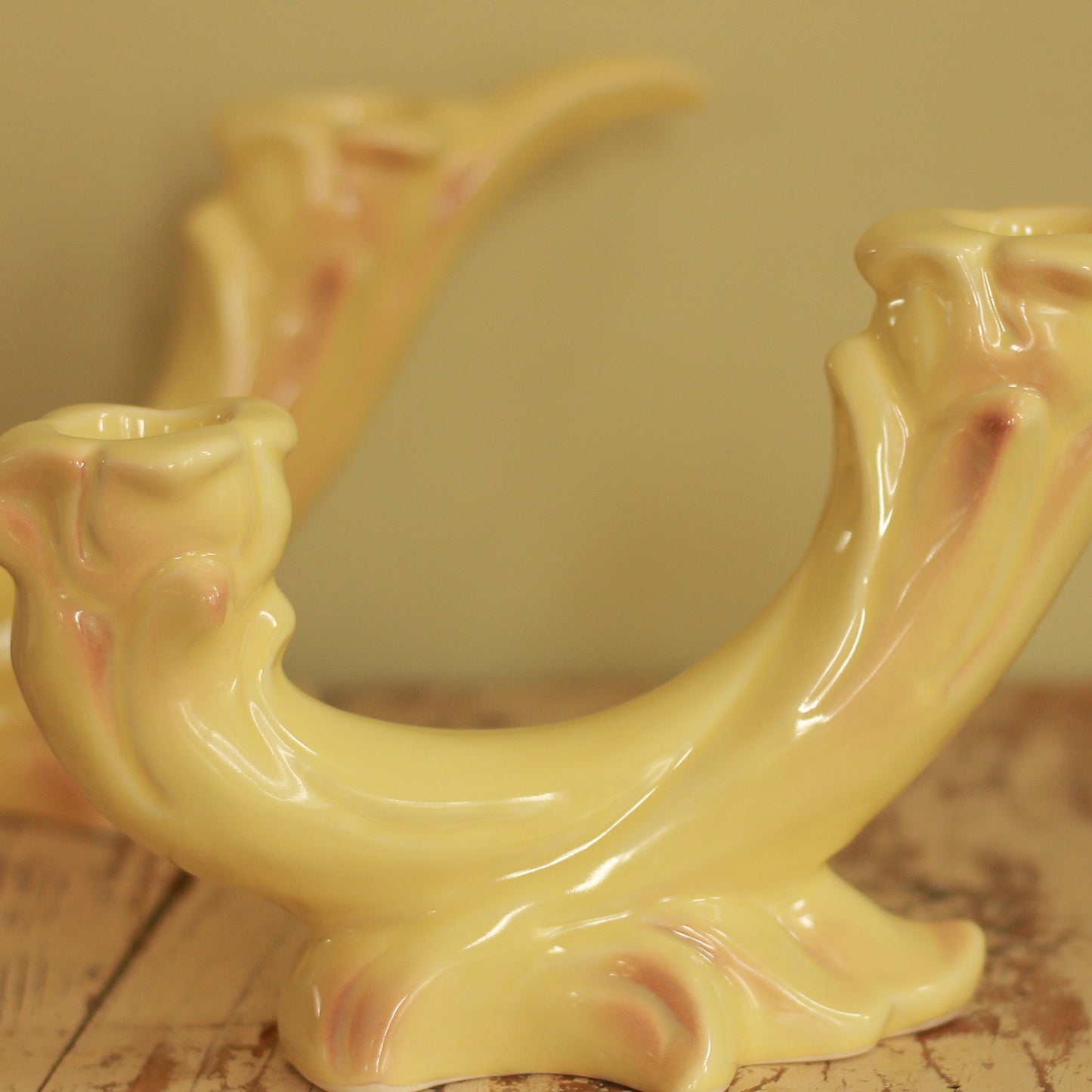 Vintage Roselane Pasadena Candlestick Pair