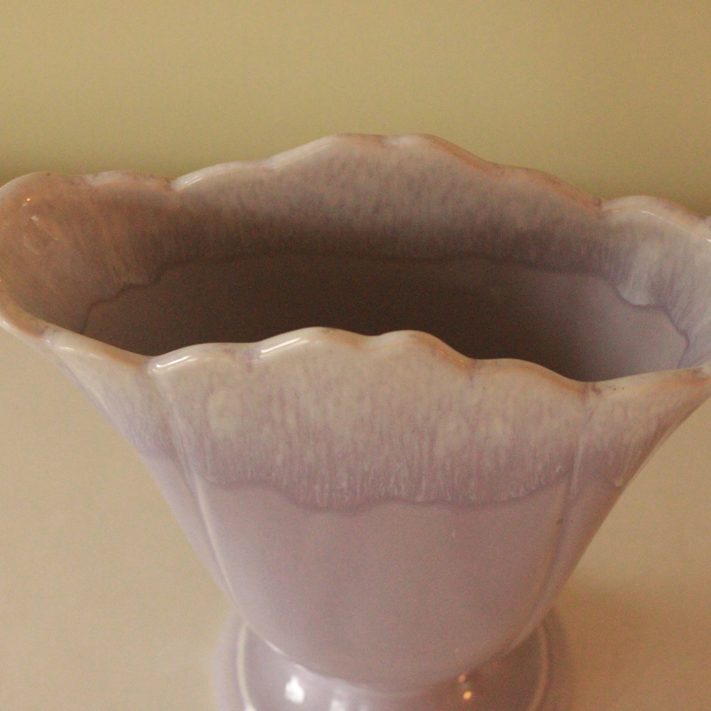 Vintage Lavender 610 USA Vase