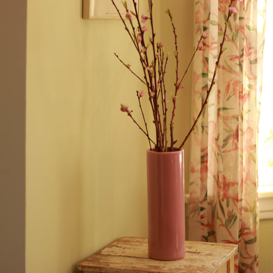 Vintage Haeger Mauve Pink Vase