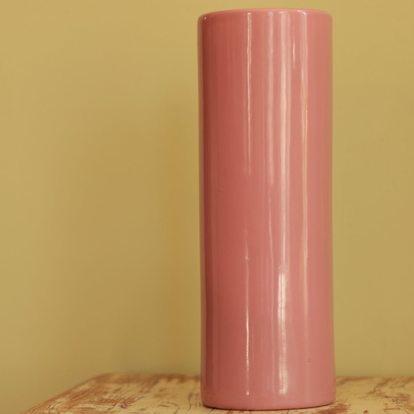Vintage Haeger Mauve Pink Vase