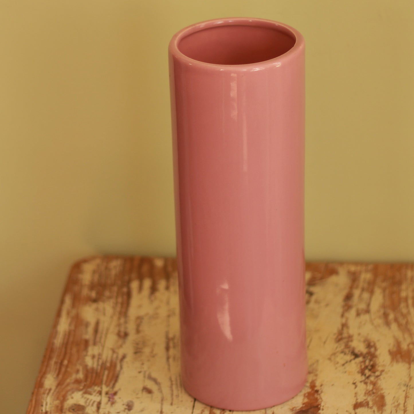 Vintage Haeger Mauve Pink Vase