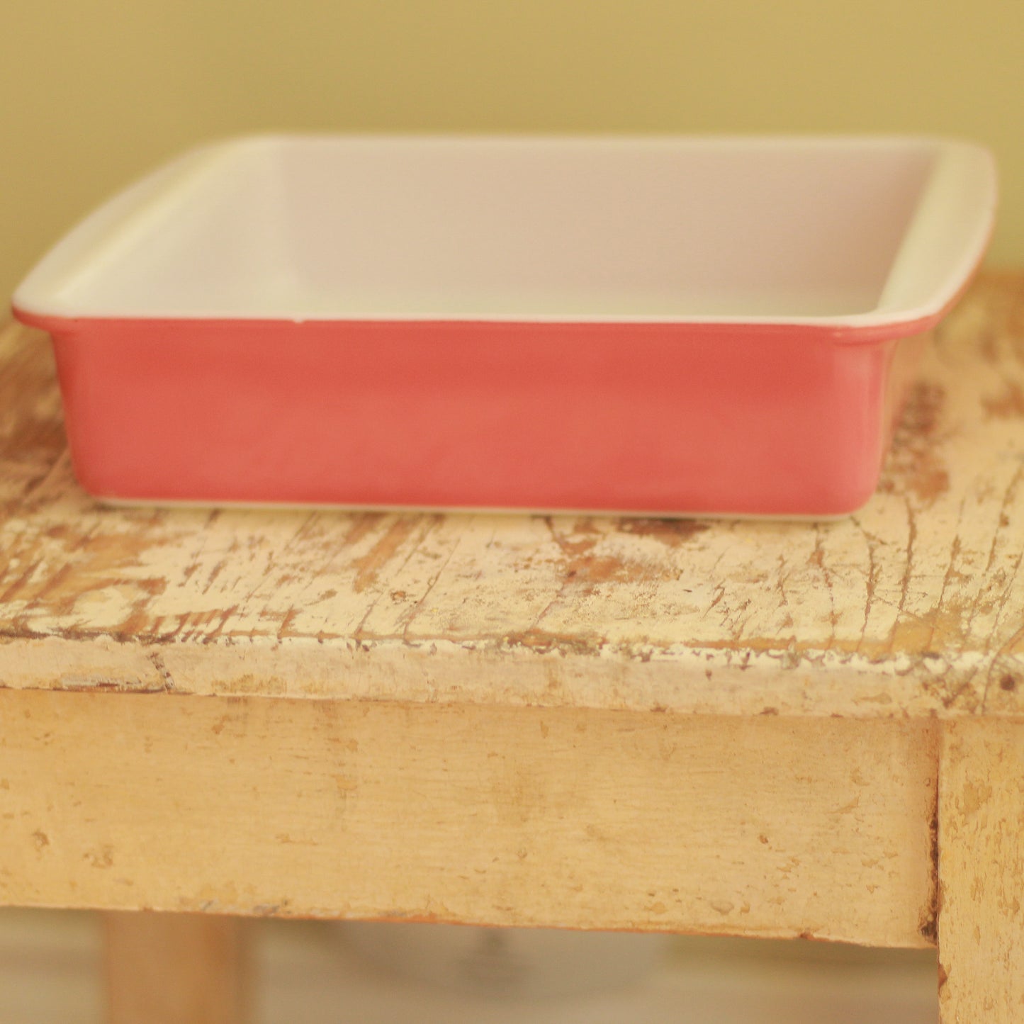 Vintage Pink Pyrex Baking Dish