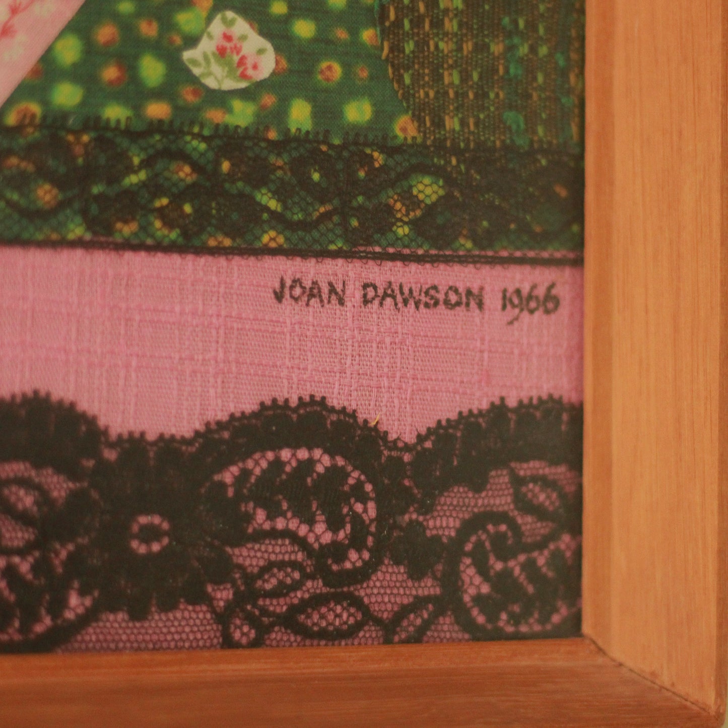 Vintage Joan Dawson Framed Art