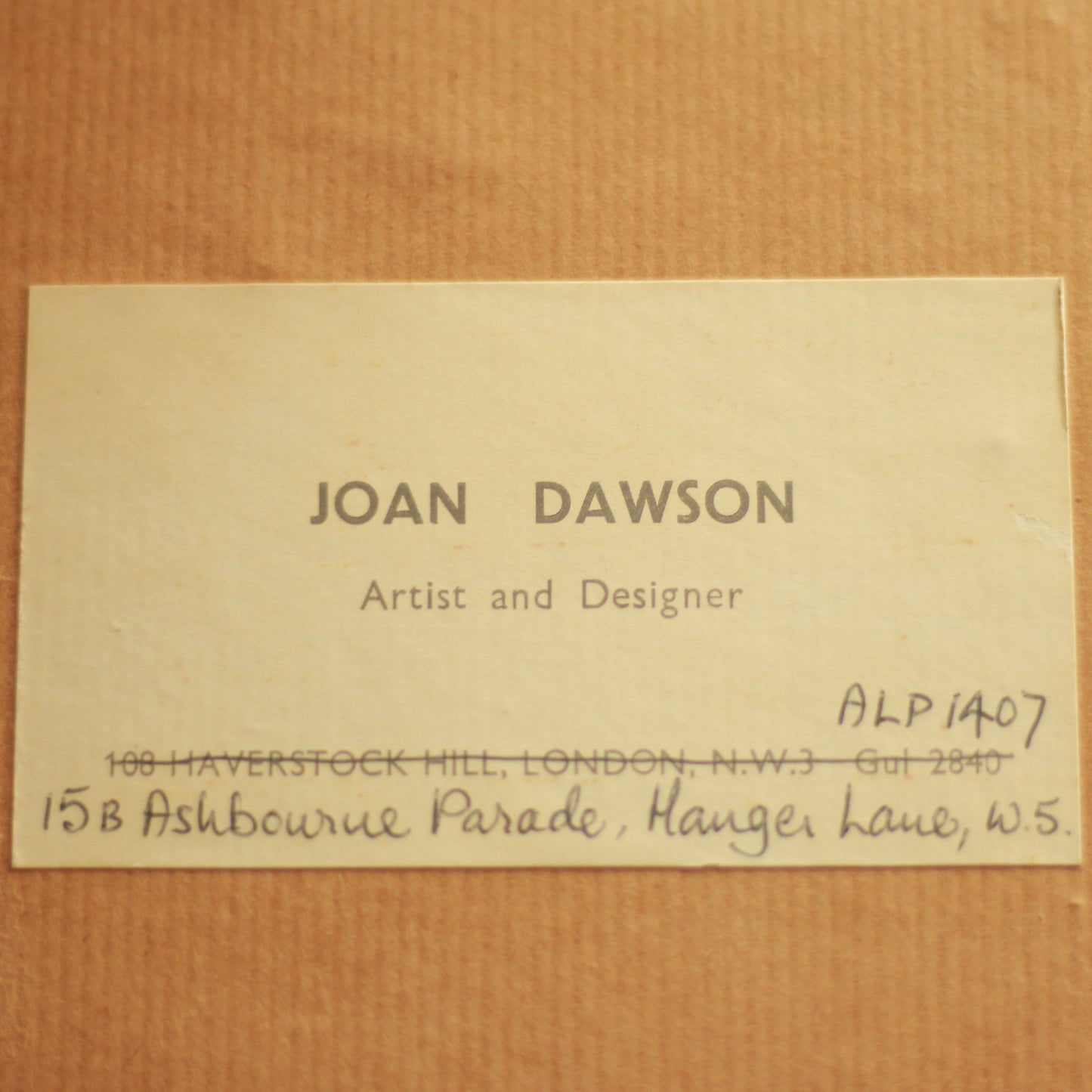 Vintage Joan Dawson Framed Art
