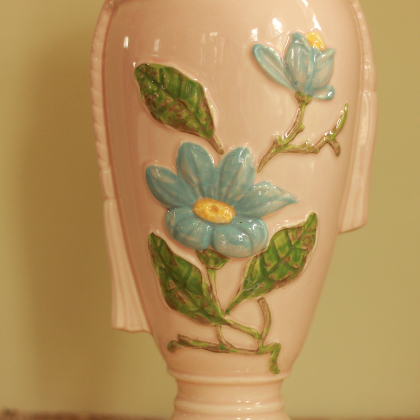 Vintage Large Hull Magnolia Vase