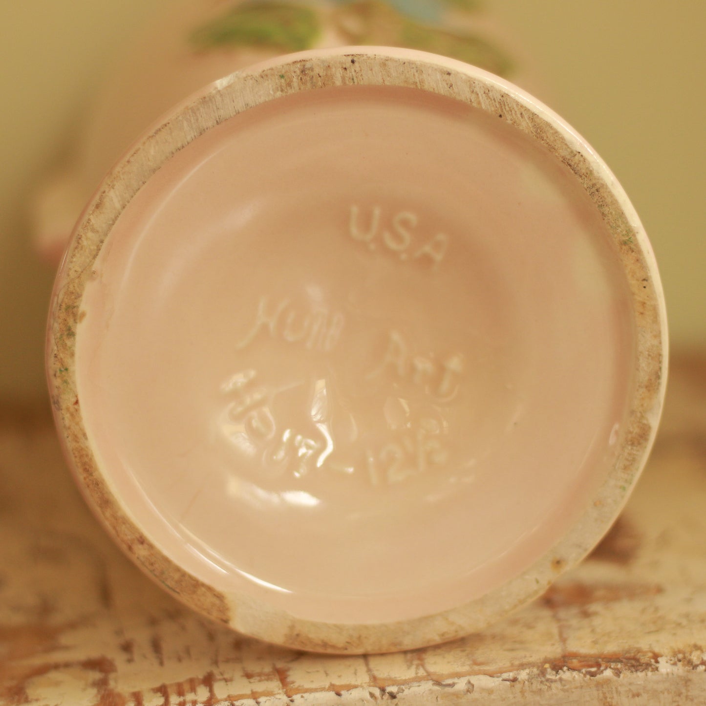 Vintage Large Hull Magnolia Vase