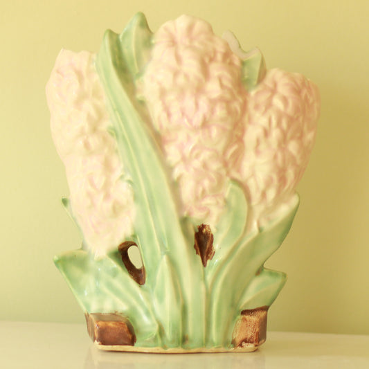 Vintage McCoy Pink Hyacinth Vase