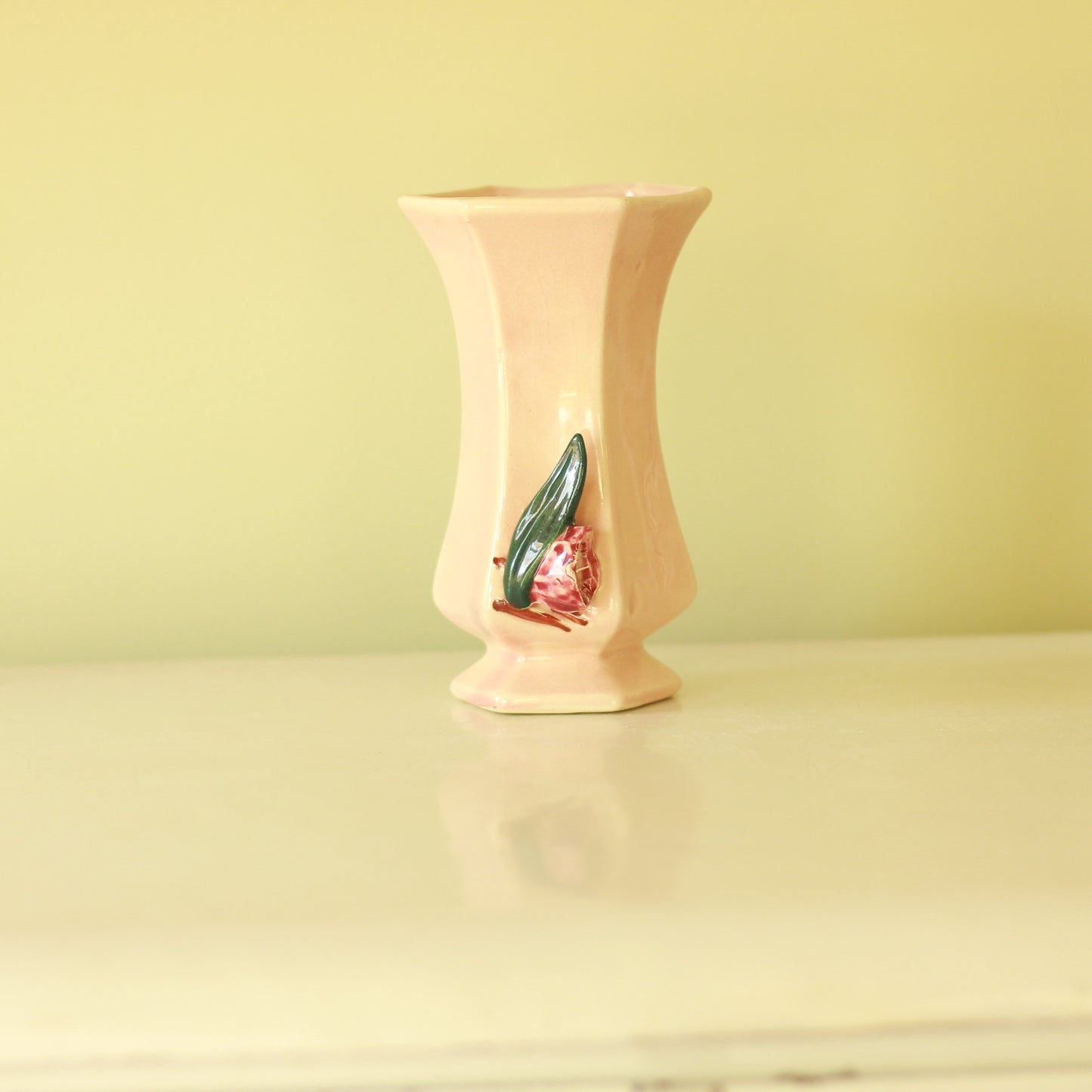 Vintage McCoy Floral Bud Vase