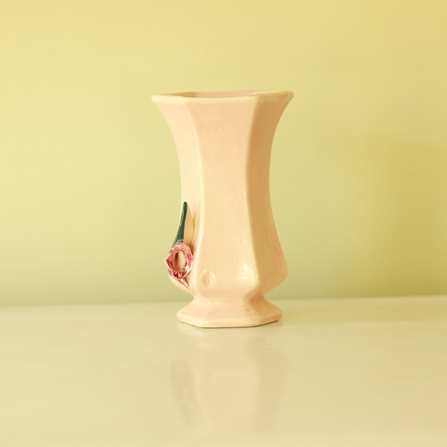 Vintage McCoy Floral Bud Vase