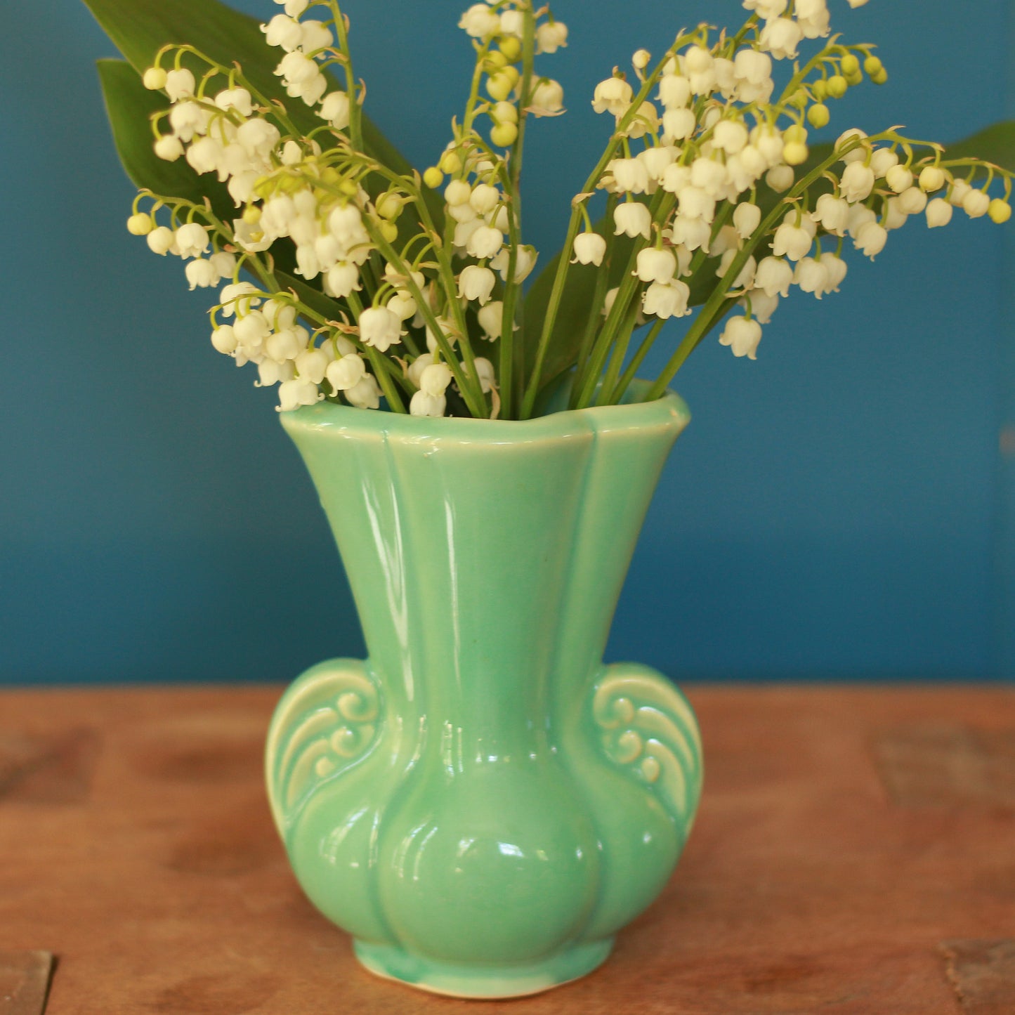 Vintage USA Mint Green Petite Vase