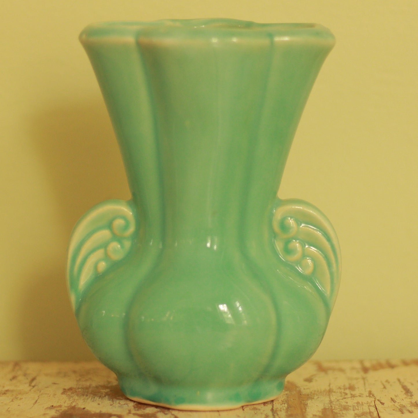 Vintage USA Mint Green Petite Vase
