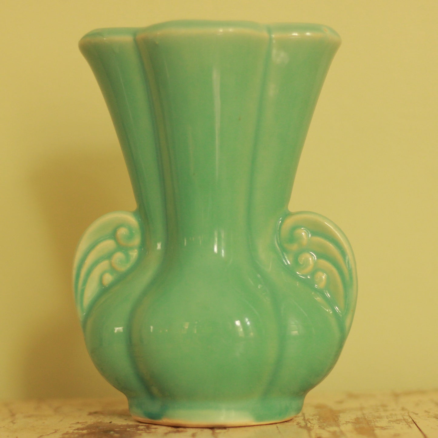 Vintage USA Mint Green Petite Vase