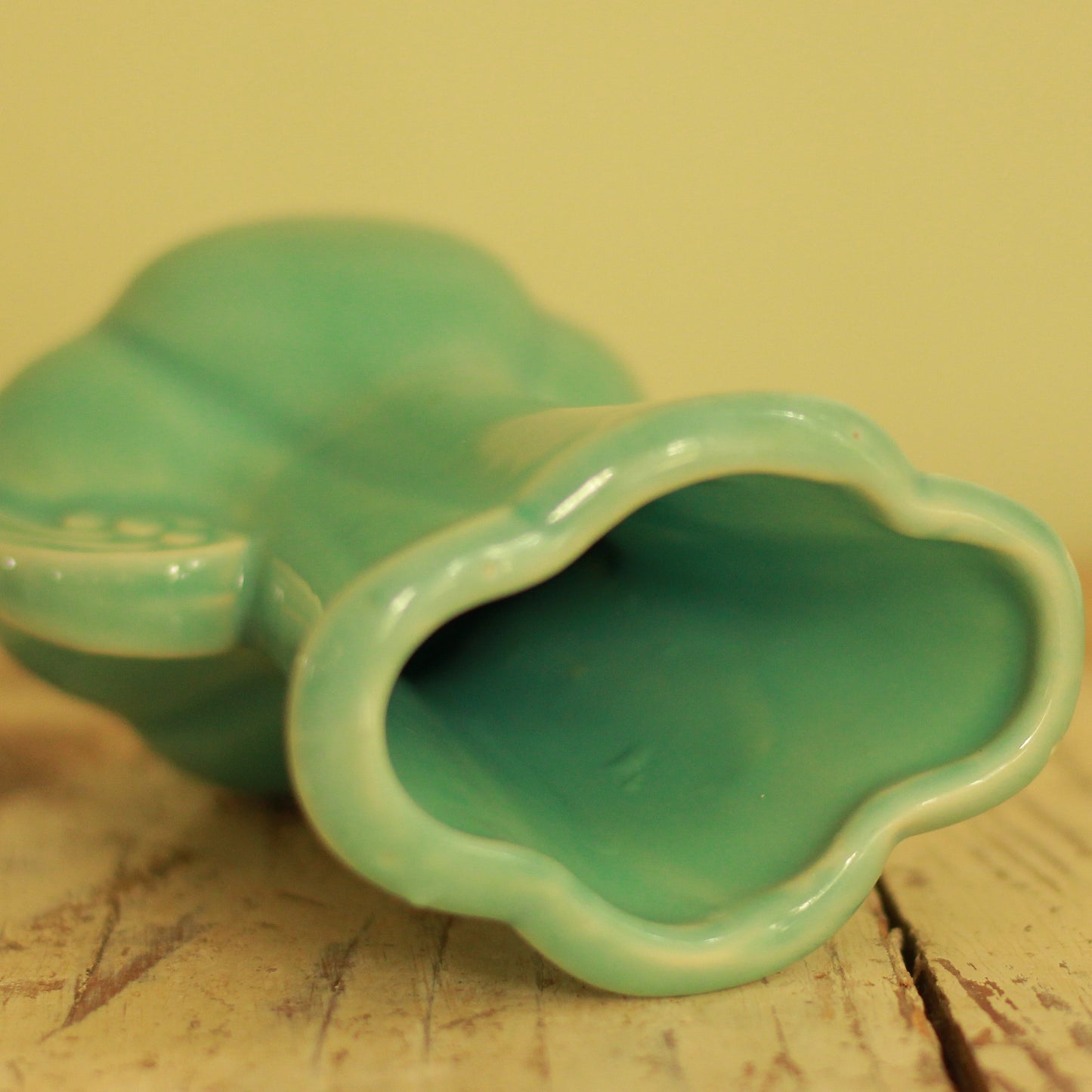 Vintage USA Mint Green Petite Vase