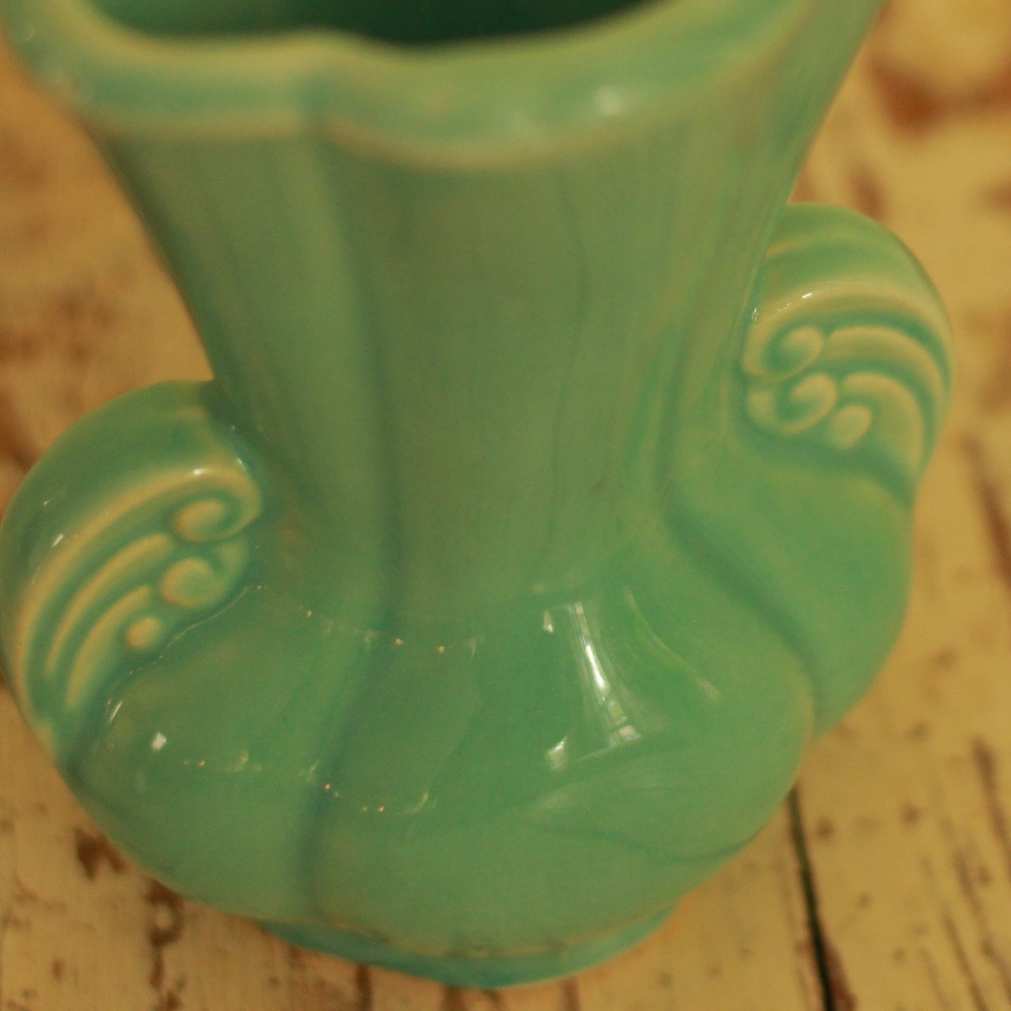Vintage USA Mint Green Petite Vase