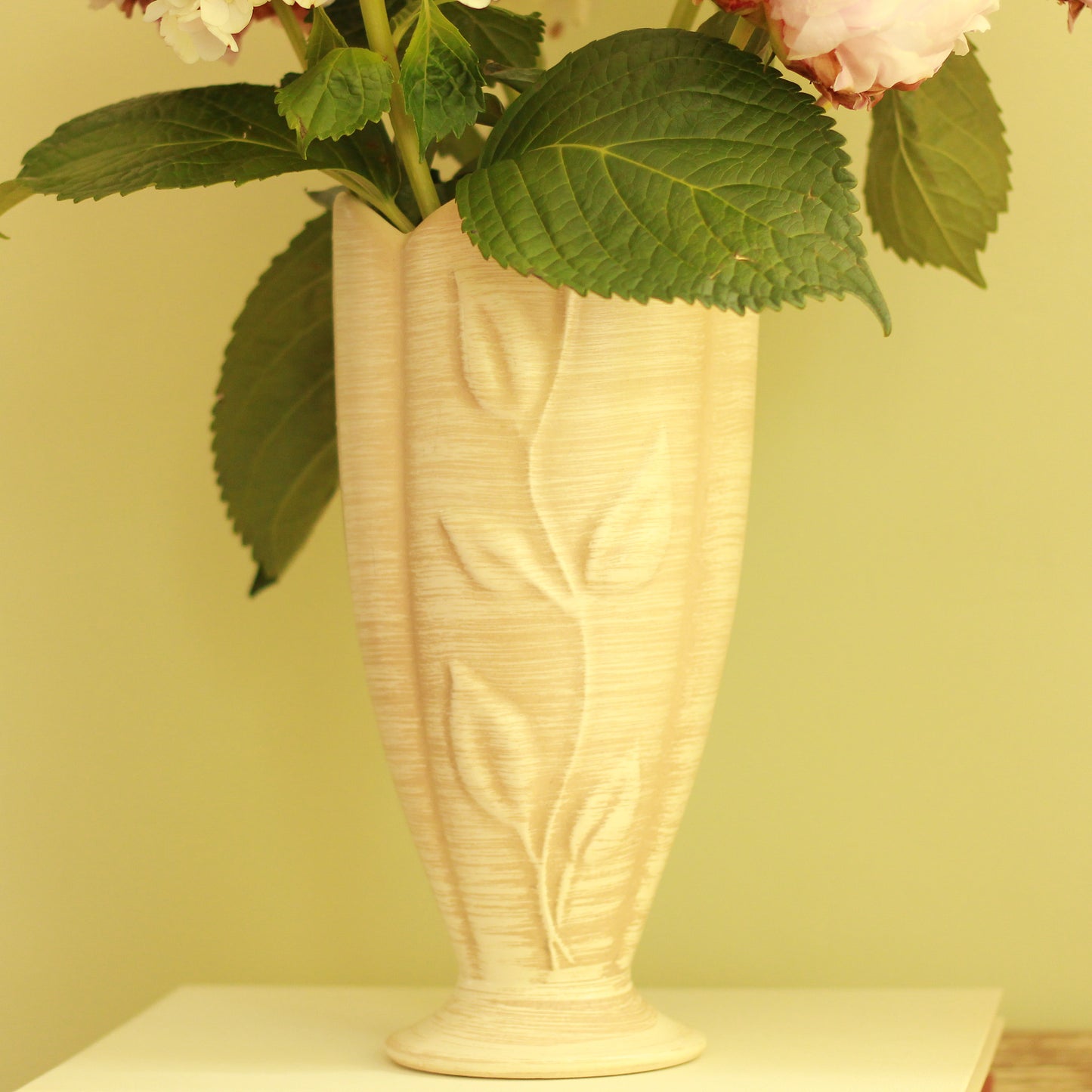Vintage Ivory Haeger Vase
