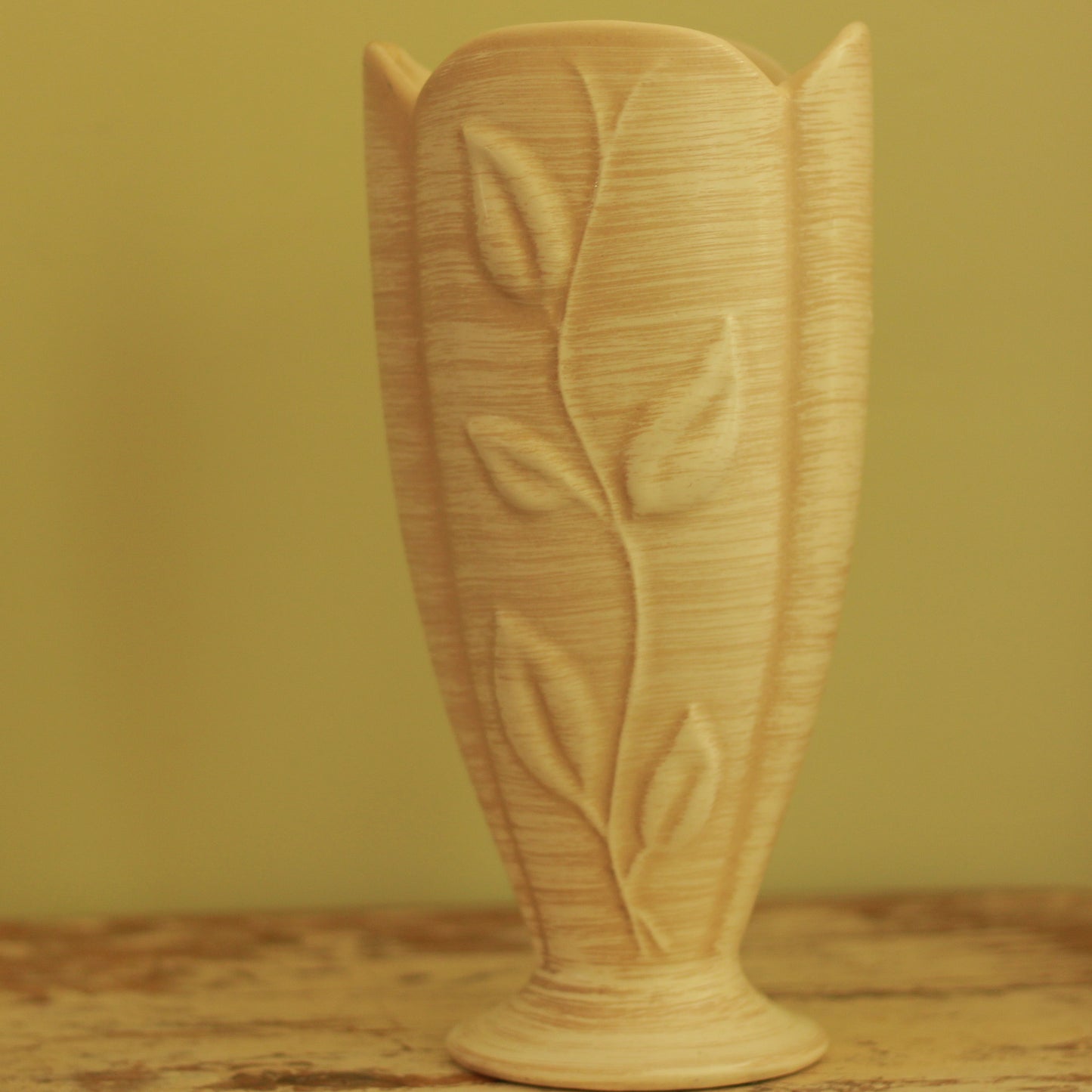 Vintage Ivory Haeger Vase