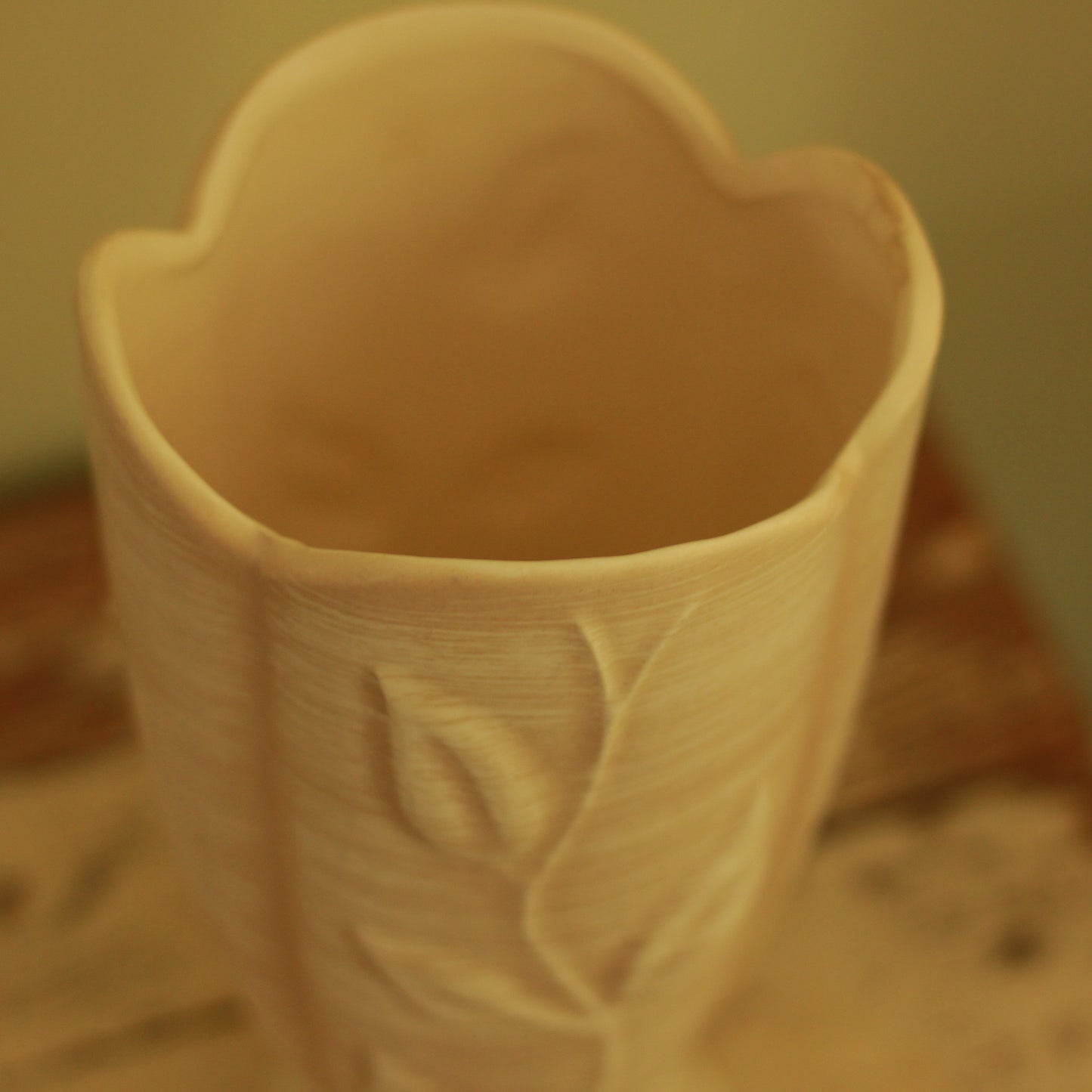 Vintage Ivory Haeger Vase